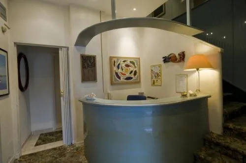 Lobby or reception in Hotel La Culla Del Lago