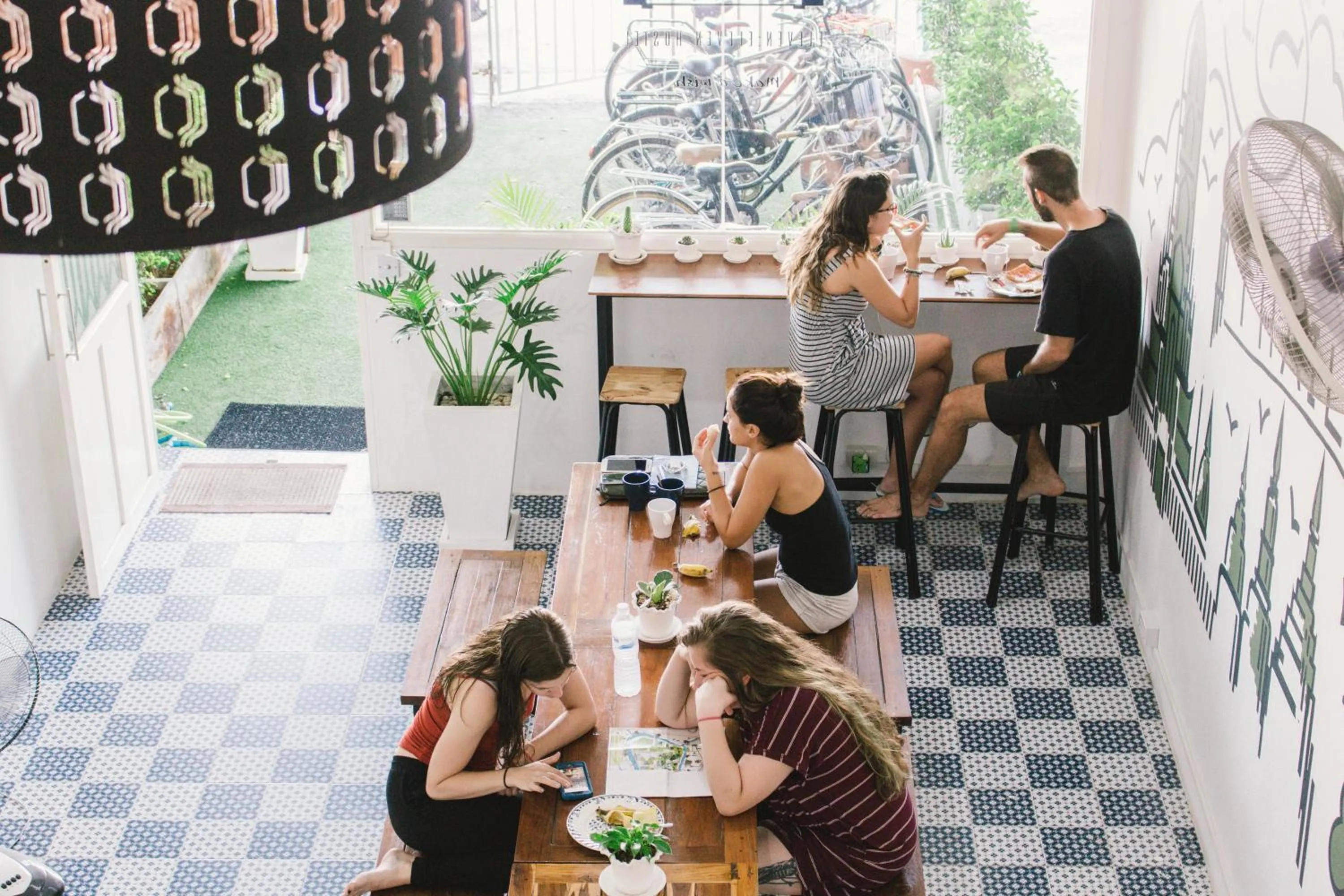 People in 11:11 Hostel