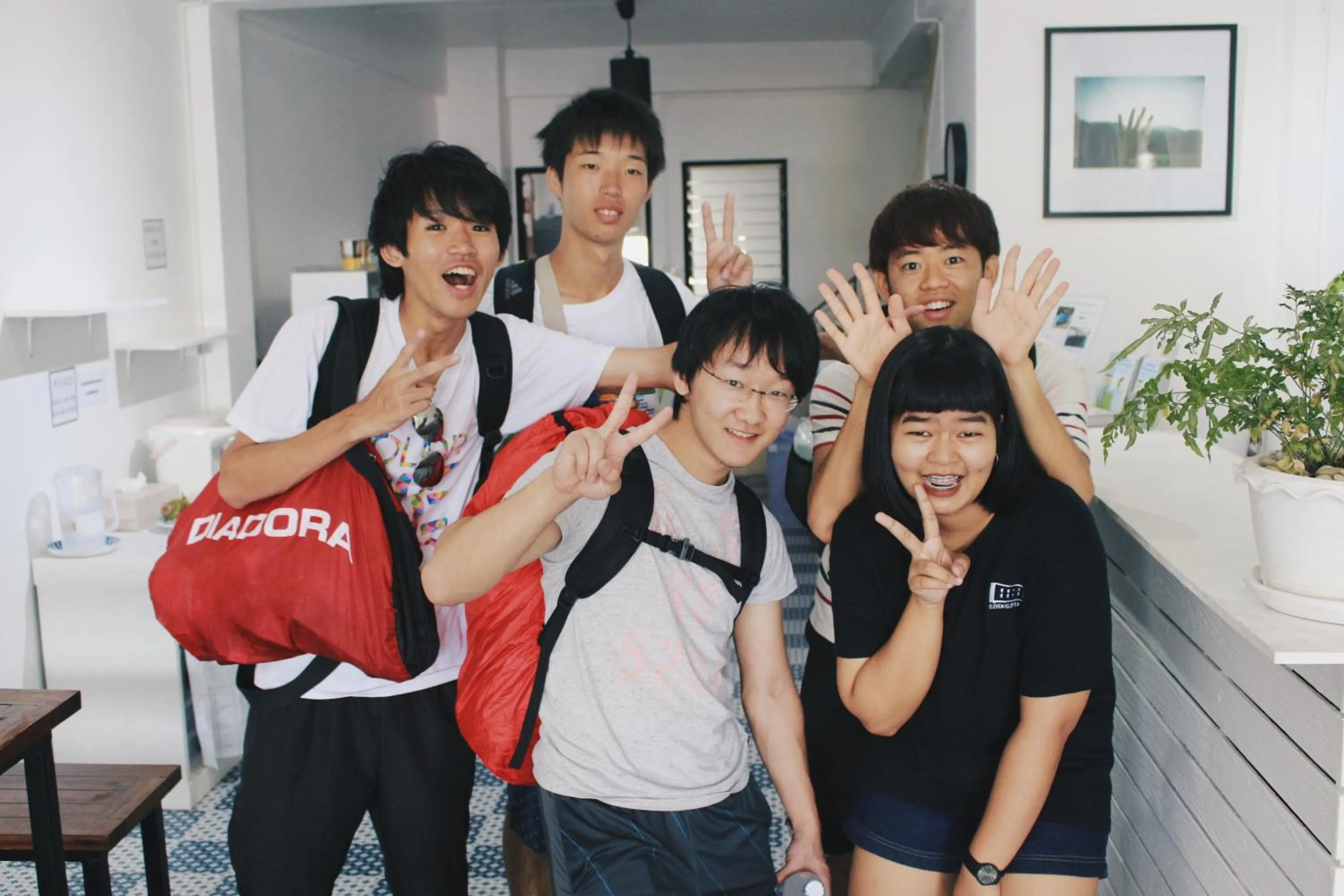 People in 11:11 Hostel