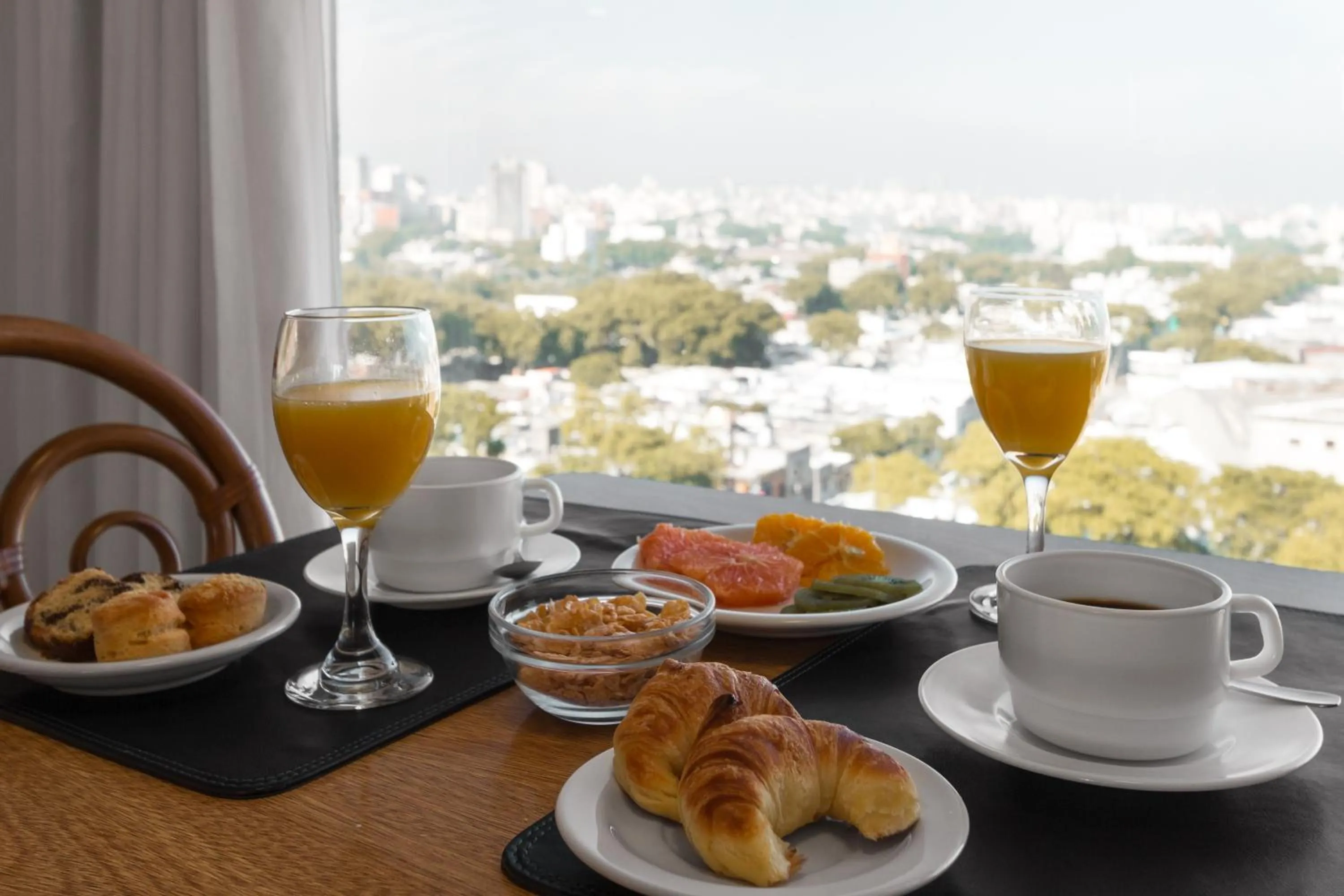 Buffet breakfast in Days Inn by Wyndham Montevideo