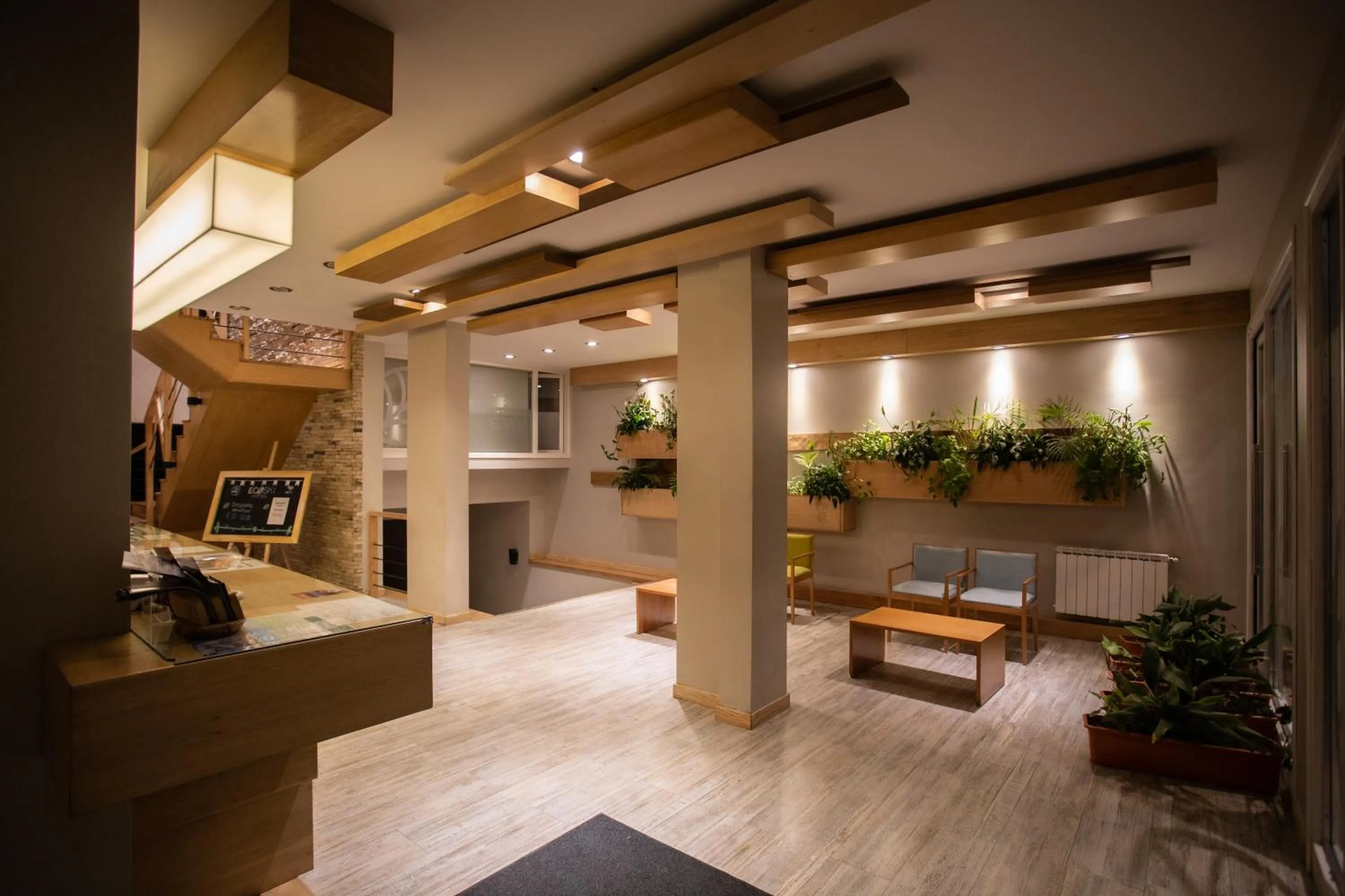 Lobby or reception in Hotel EcoSki by bund