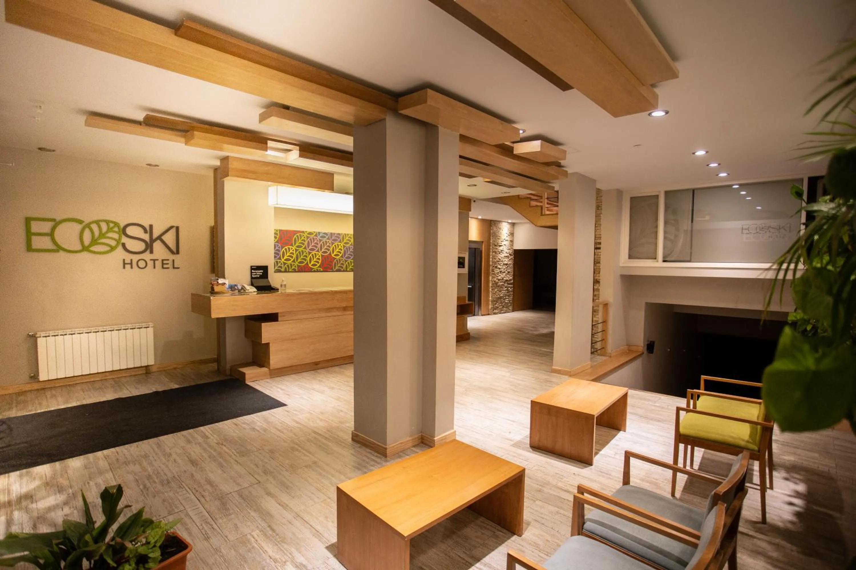 Lobby or reception in Hotel EcoSki by bund