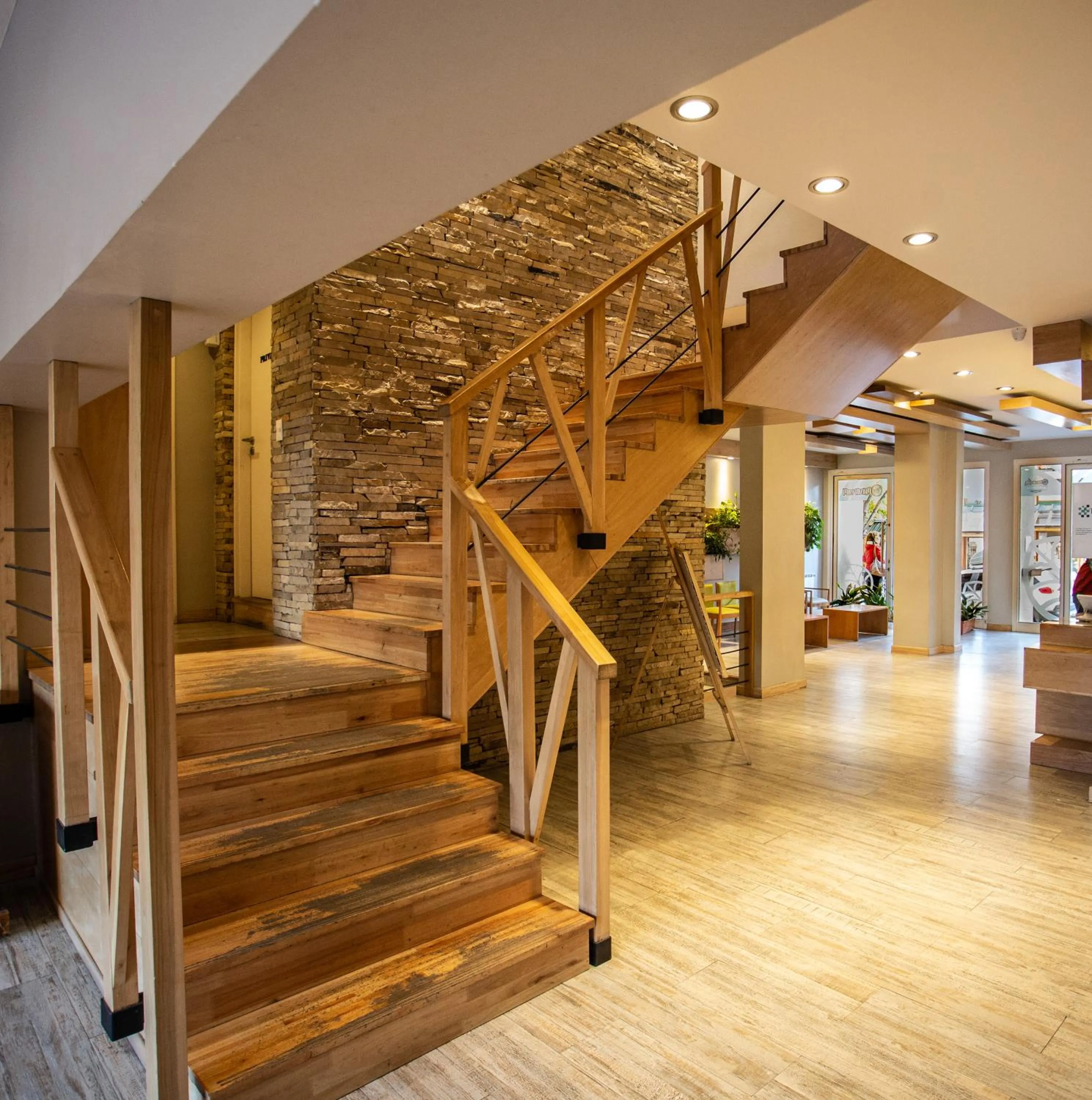 Lobby or reception in Hotel EcoSki by bund