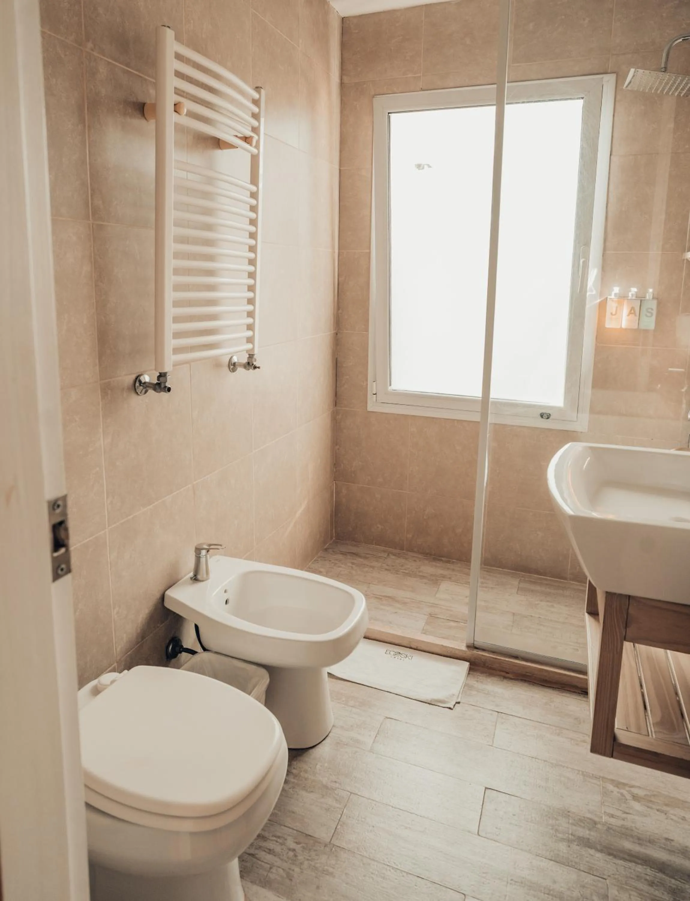 Bathroom in Hotel EcoSki by bund