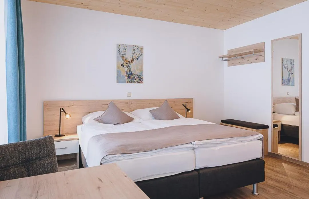 Bed in AlpenOase Sonnhof