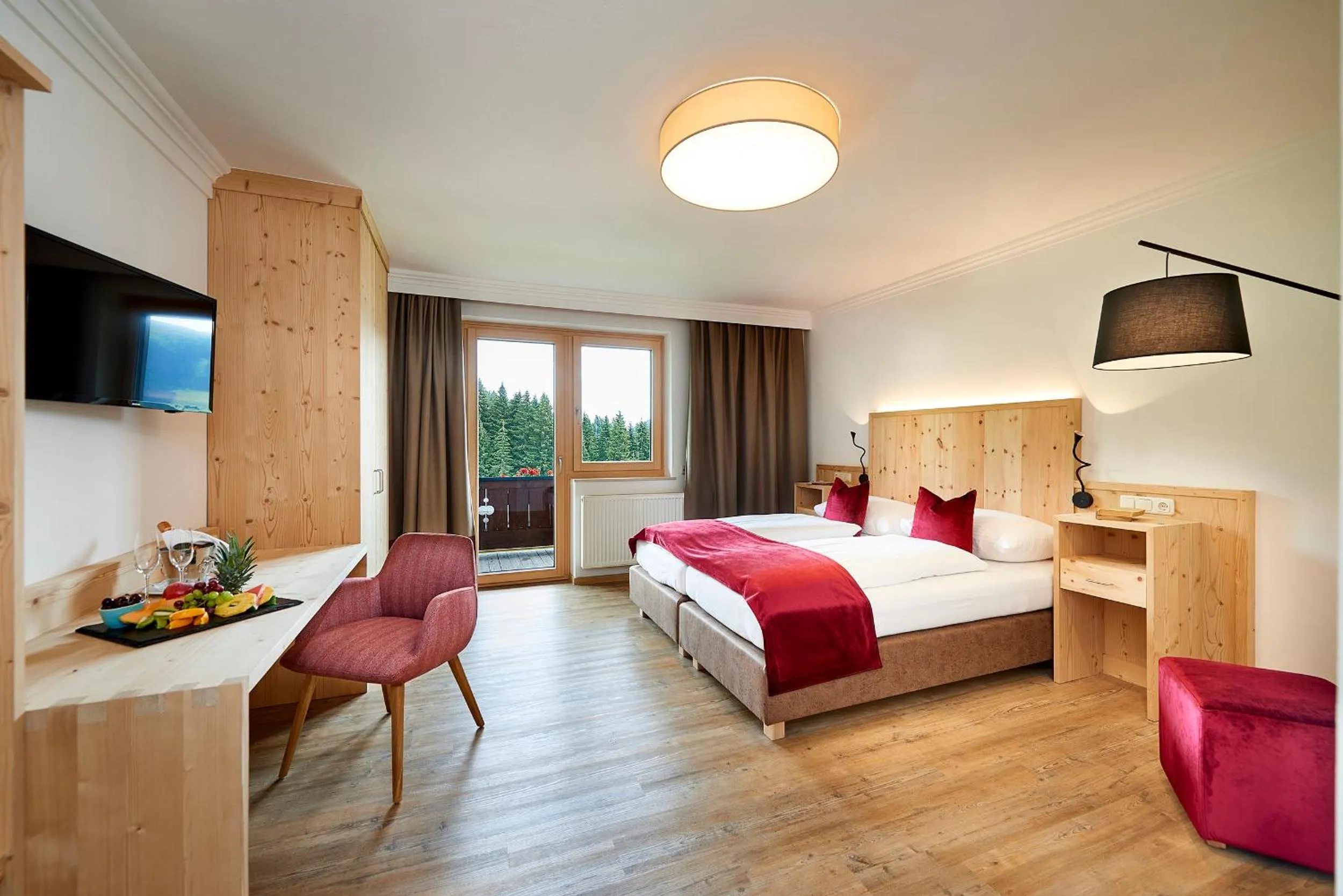 Bed in AlpenOase Sonnhof