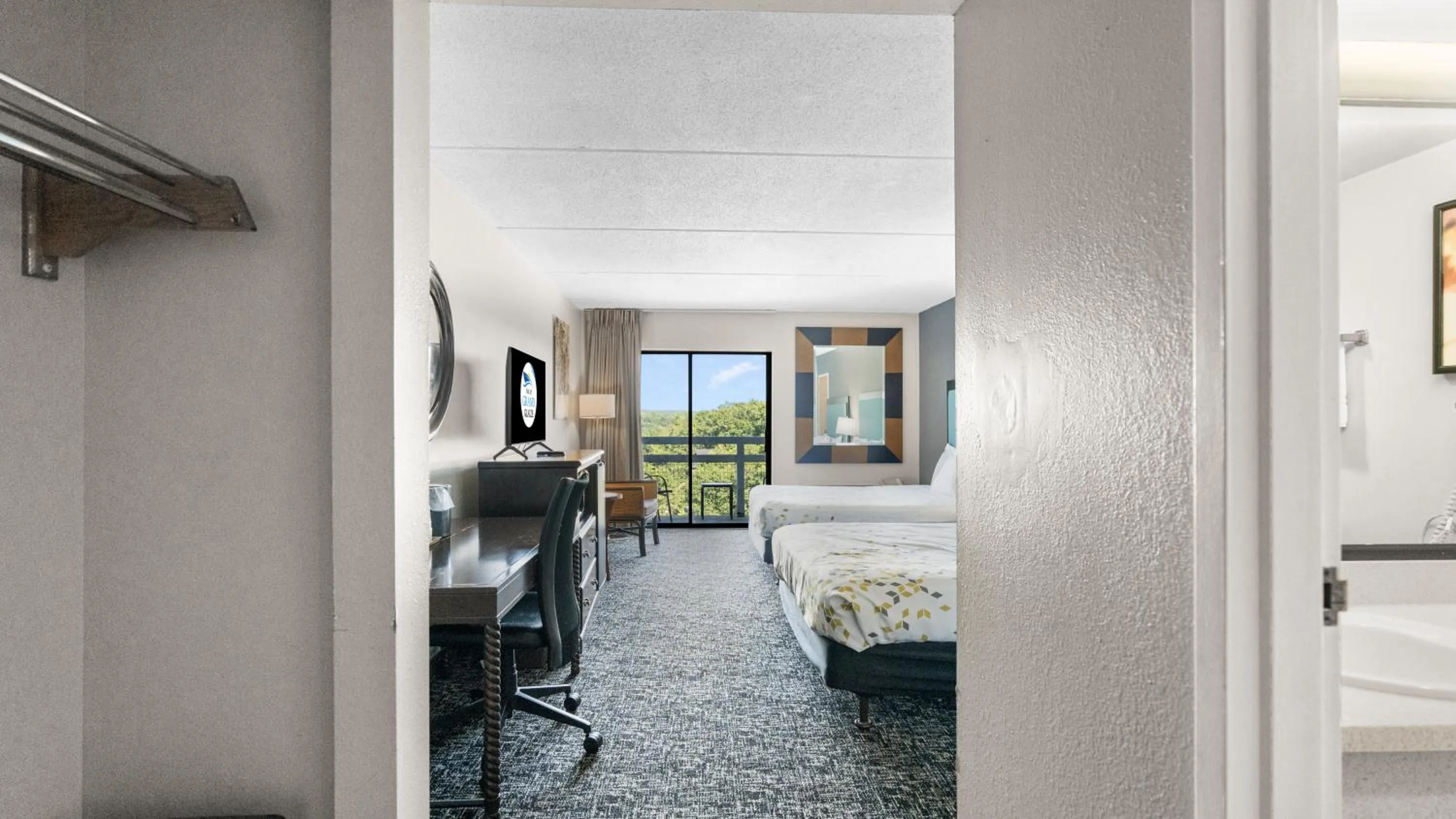 Bed in Inn at Grand Glaize