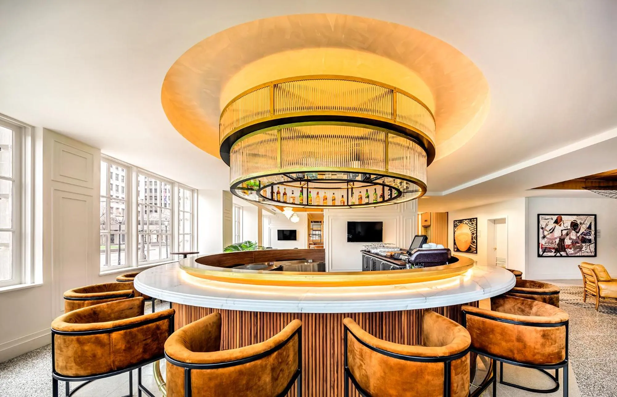 Lounge or bar in Hotel St. Regis Detroit