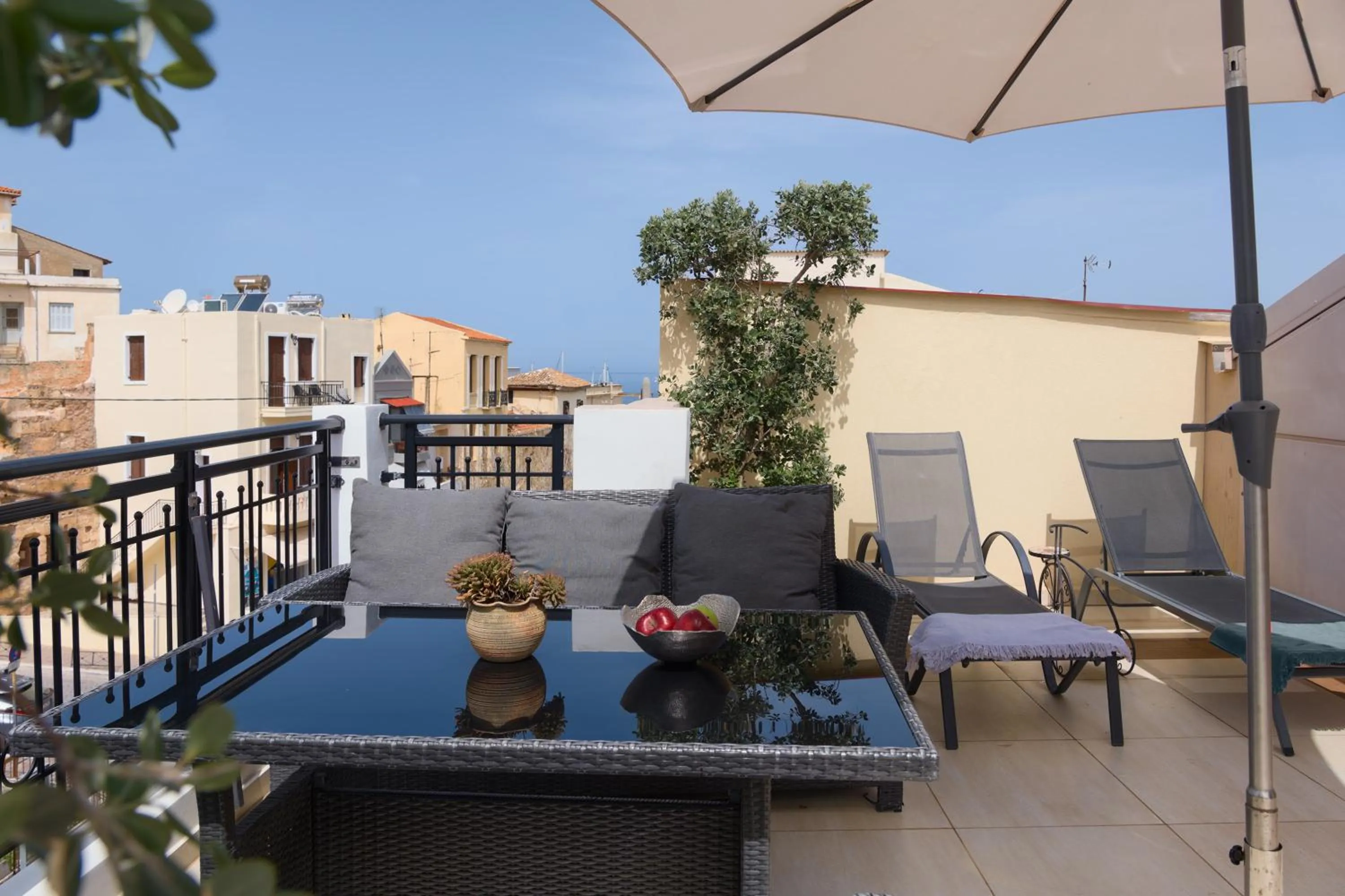 Patio in Nival Luxury Suites