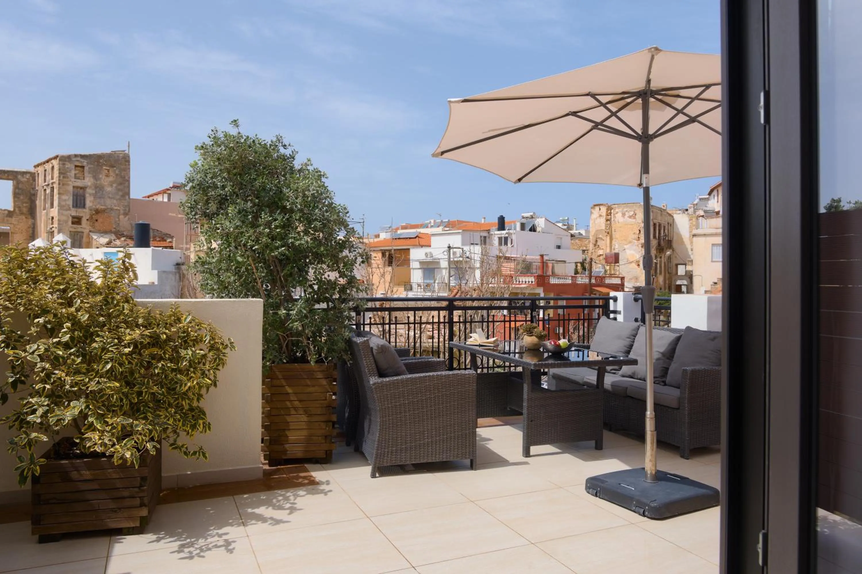 Patio in Nival Luxury Suites