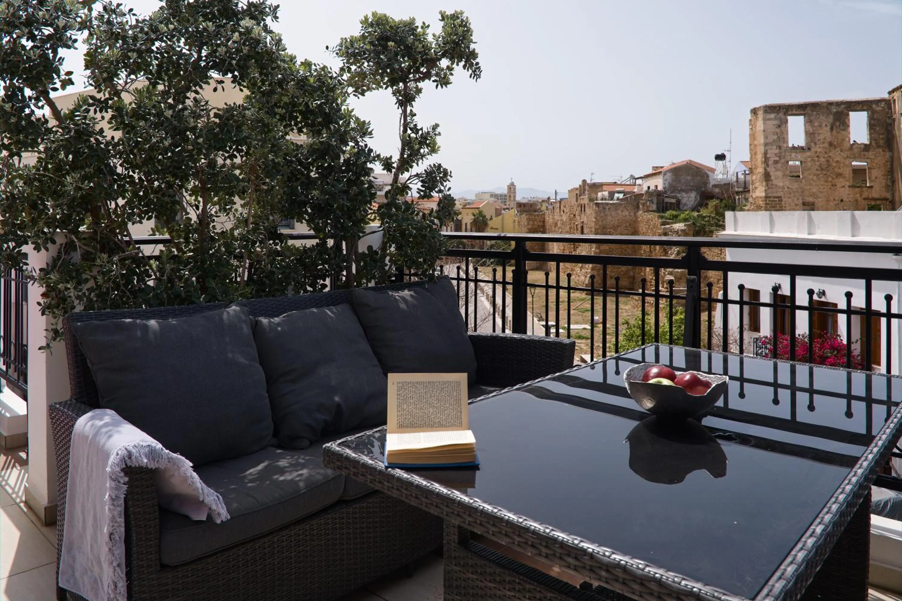 Patio in Nival Luxury Suites