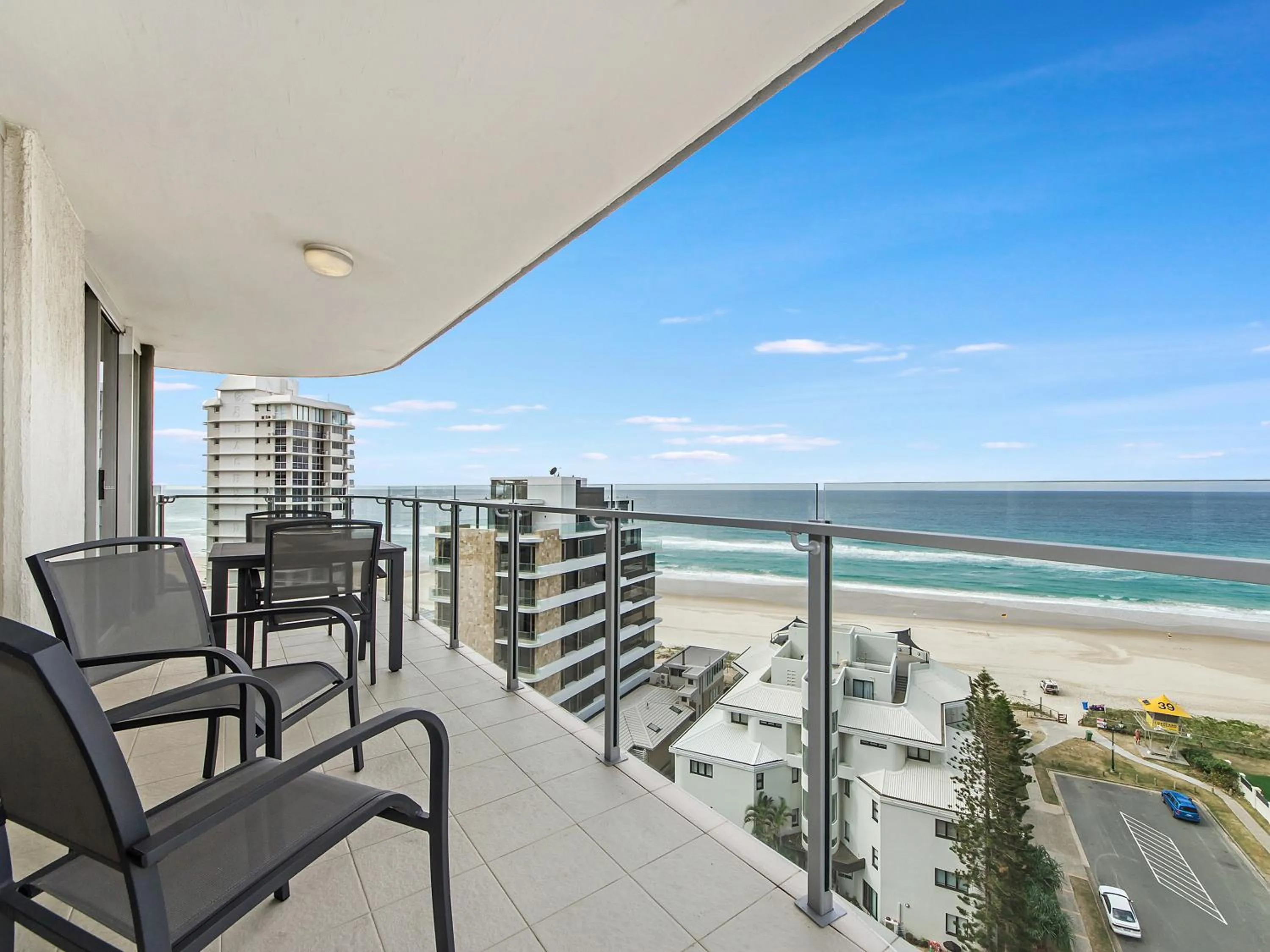 Balcony/Terrace in Sunbird Beach Resort Gold Coast