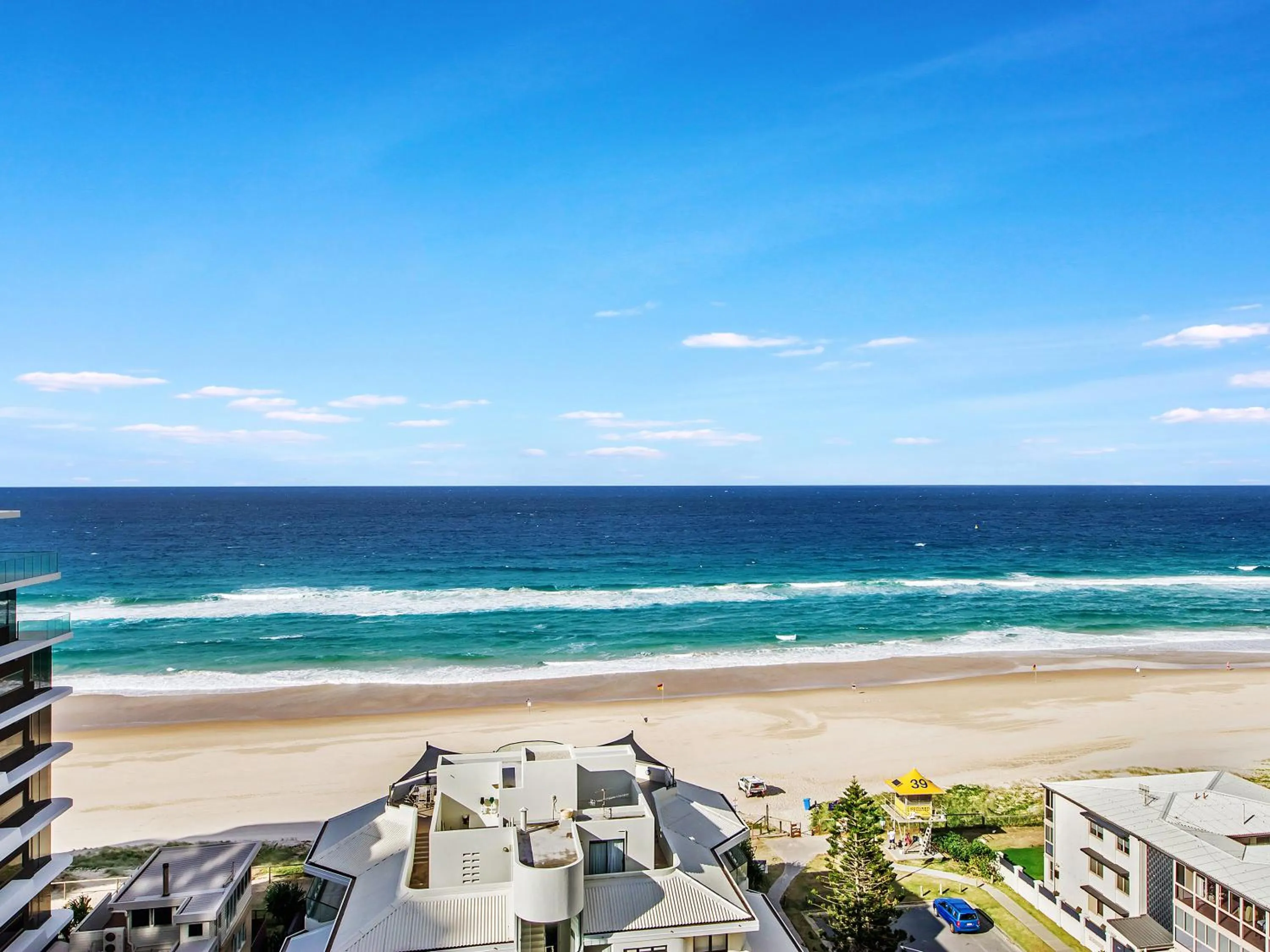 Sea view in Sunbird Beach Resort Gold Coast