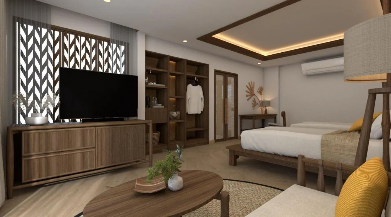 Bed in Railay Bay Resort & Spa