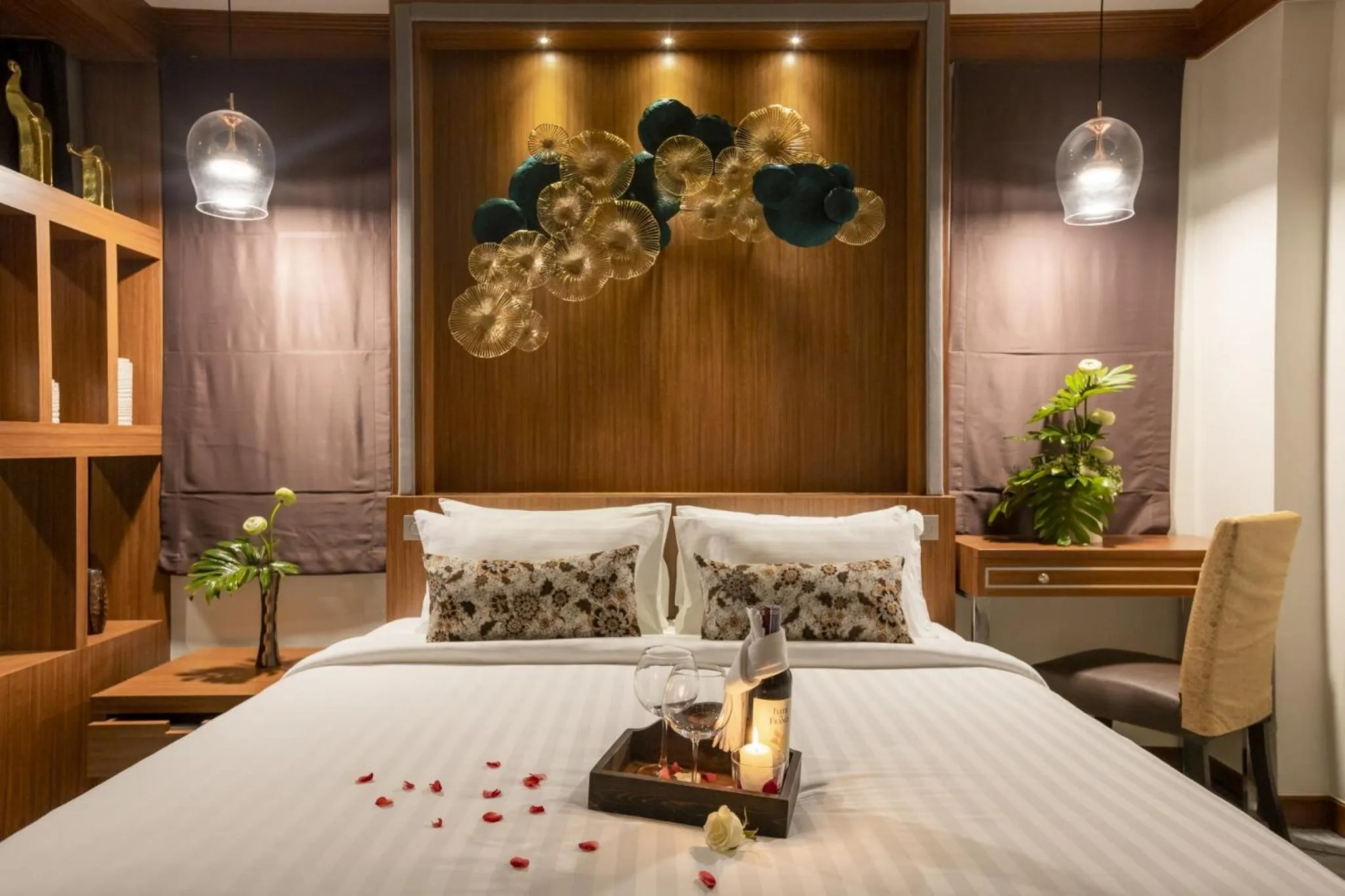 Bed in Railay Bay Resort & Spa