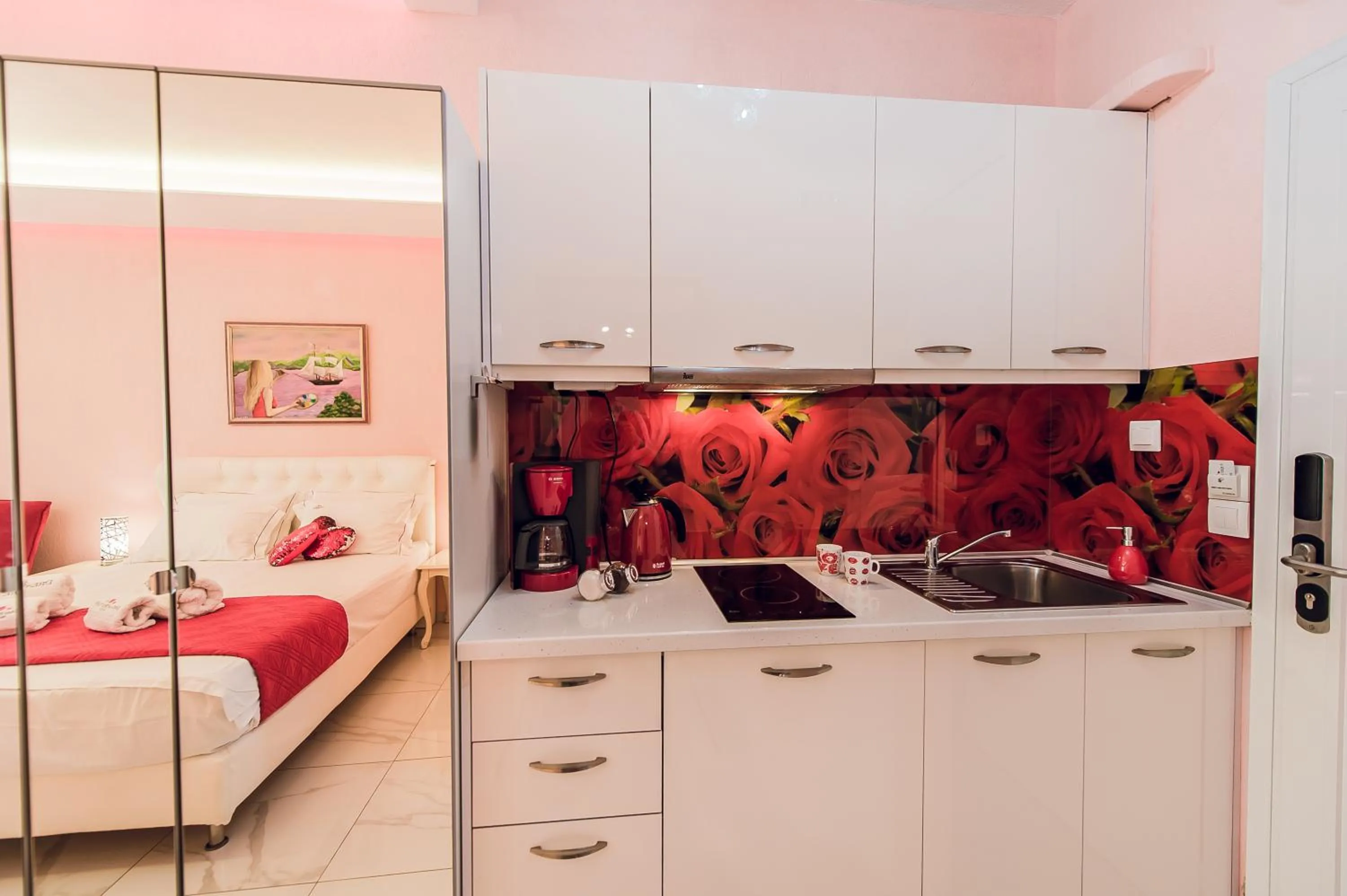 Bed in Dream Boutique Apartments