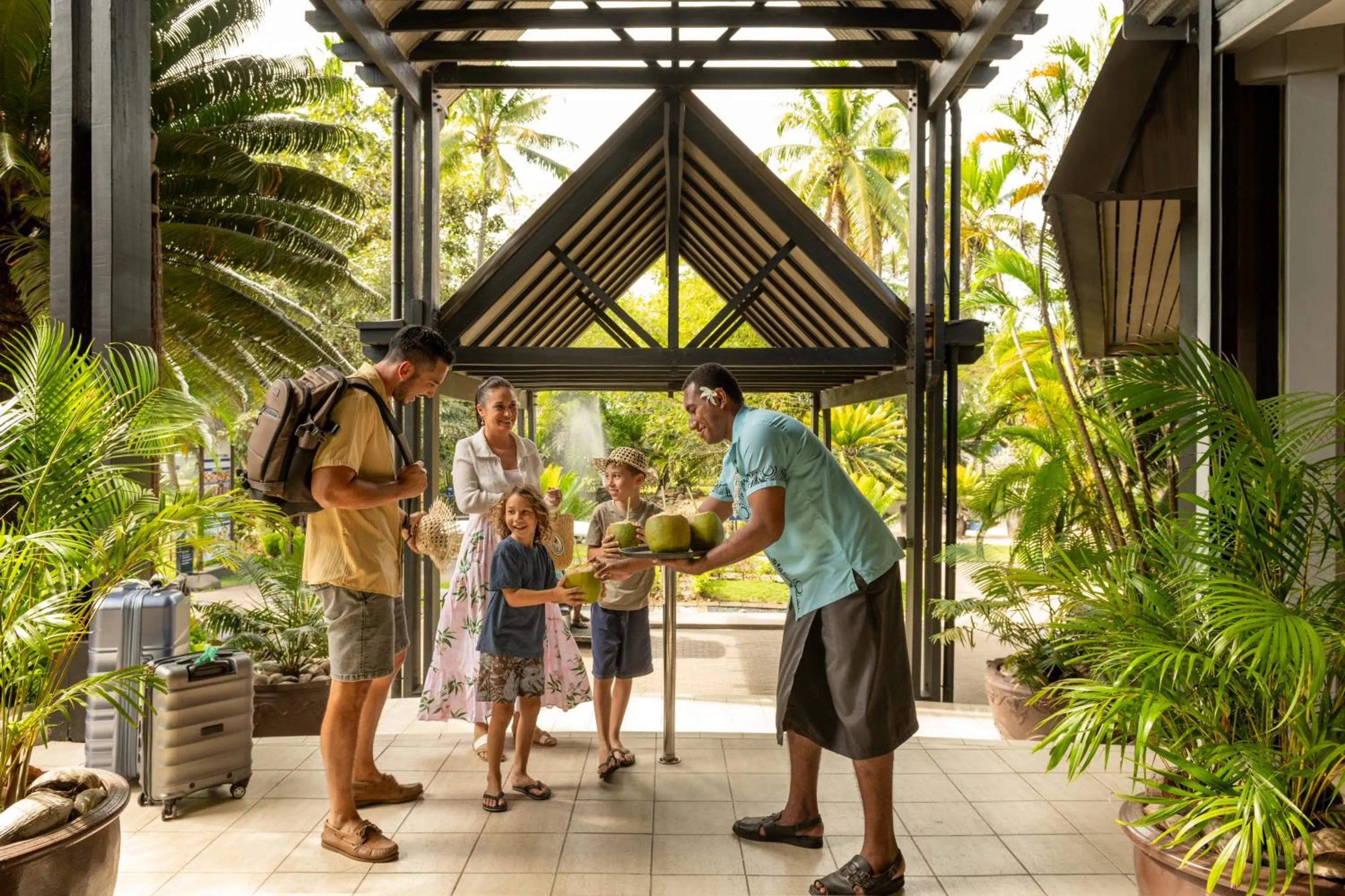 Lobby or reception in DoubleTree by Hilton Fiji - Sonaisali Island