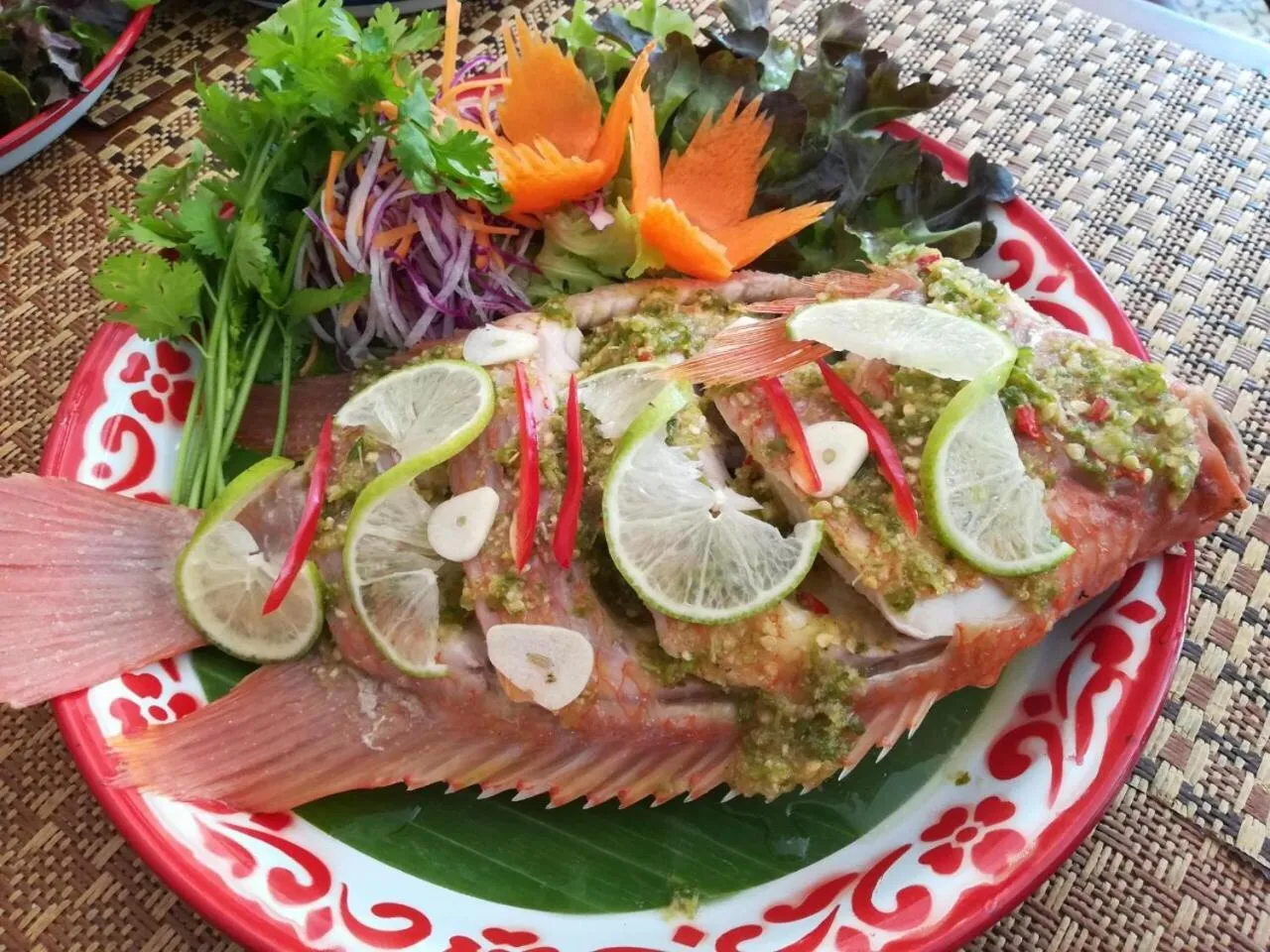 Food in Vieng Mantra Hotel