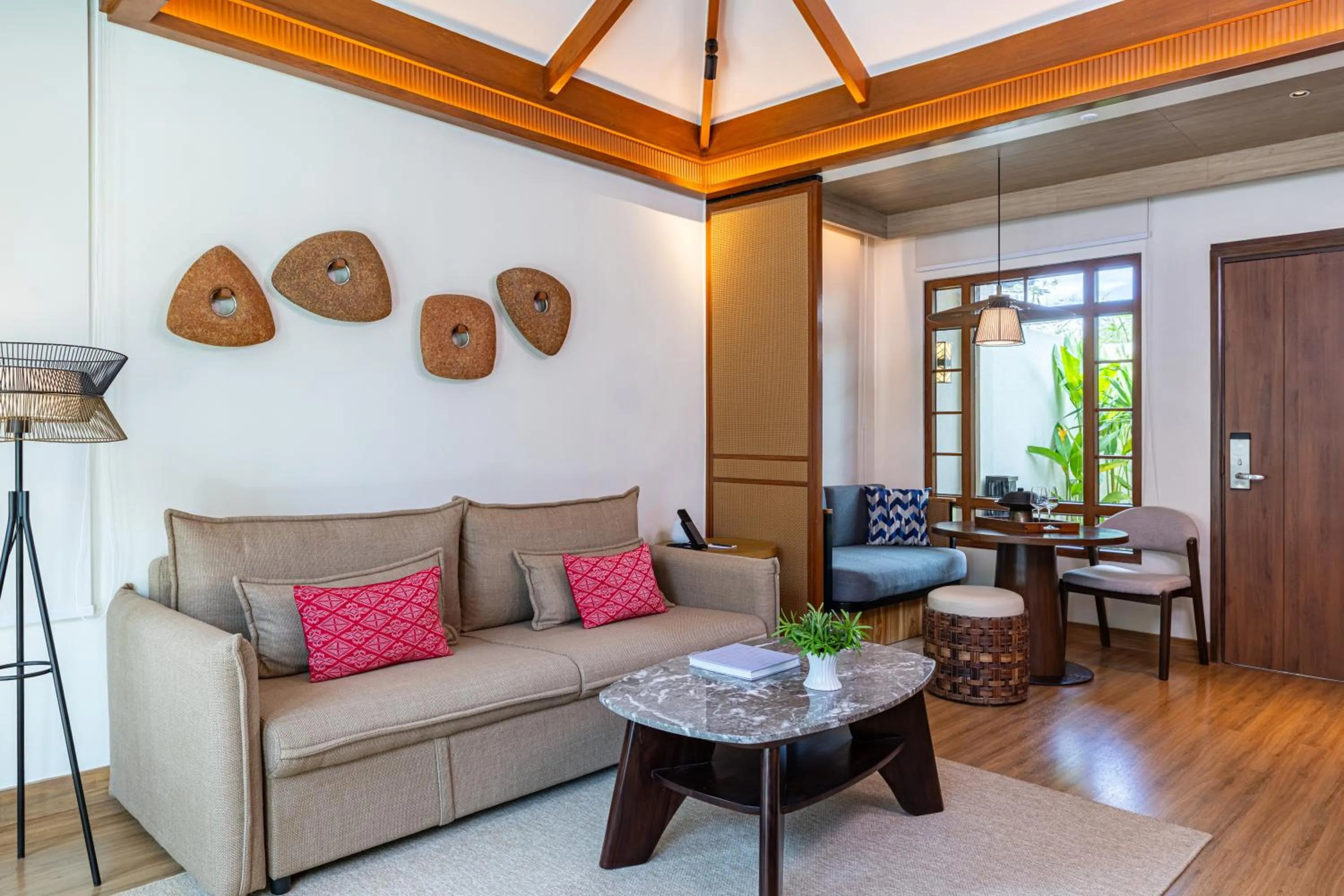 Living room in Crimson Resort and Spa - Mactan Island, Cebu