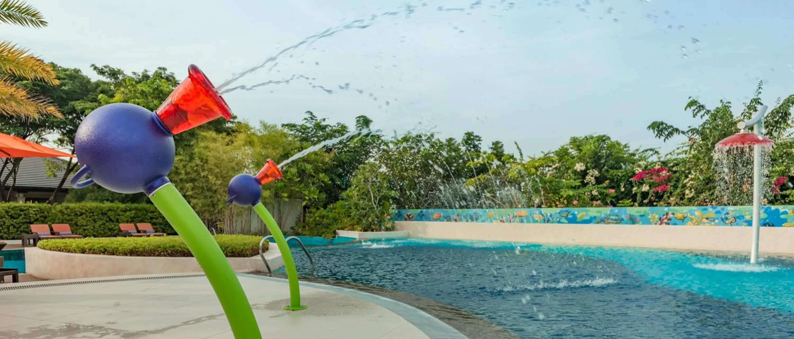 Swimming pool in Crimson Resort and Spa - Mactan Island, Cebu