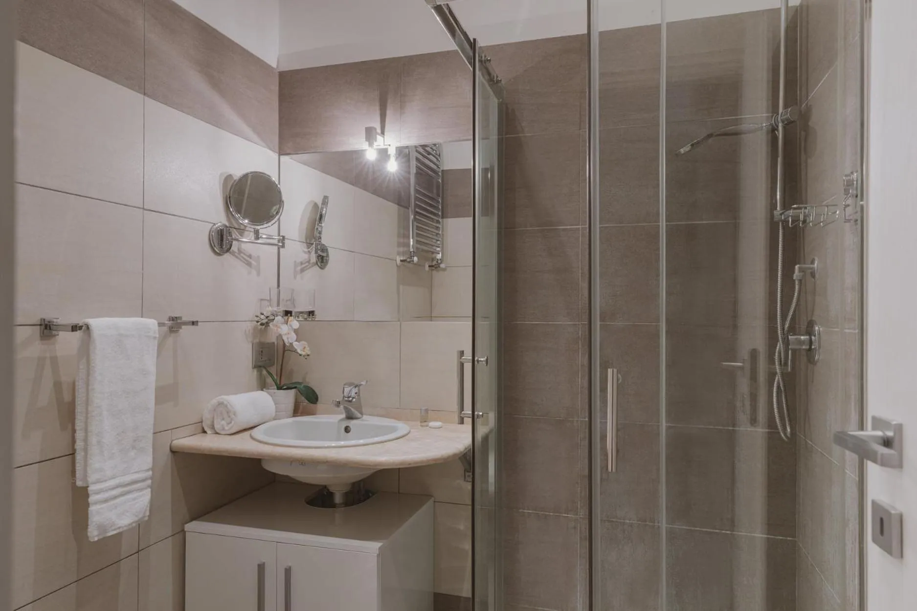 Shower in Residenza Il Giglio