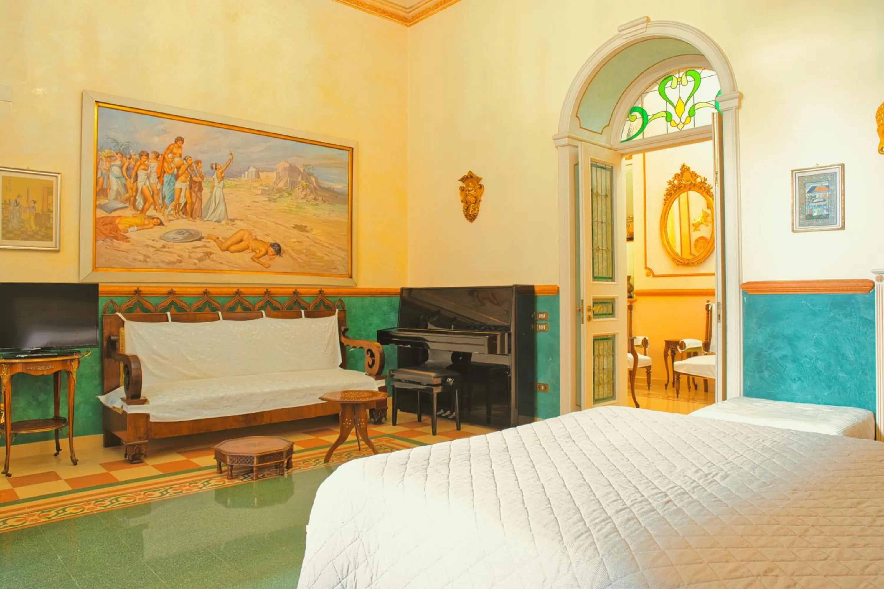 storage, Bed in B&B Flora House