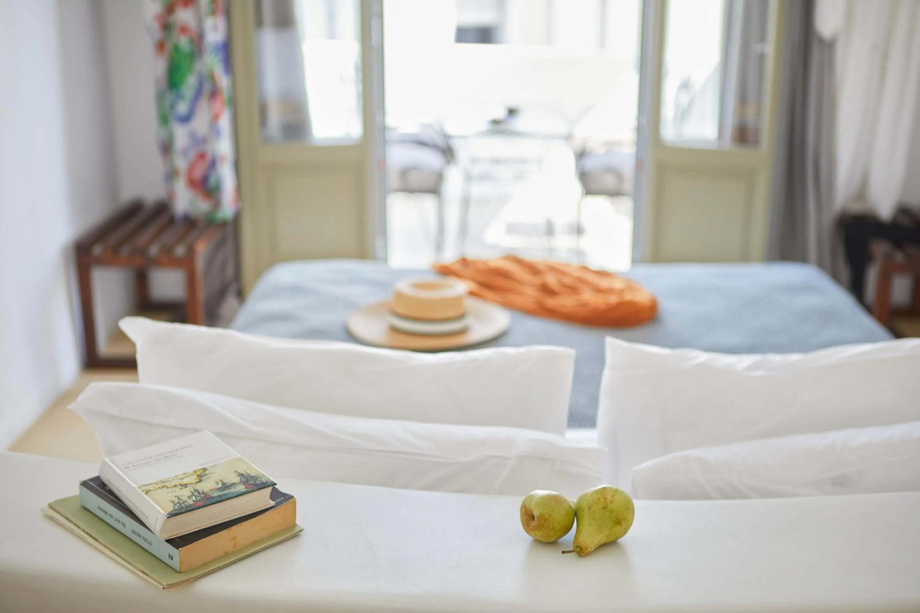Bed in Arvanitis Cave Village