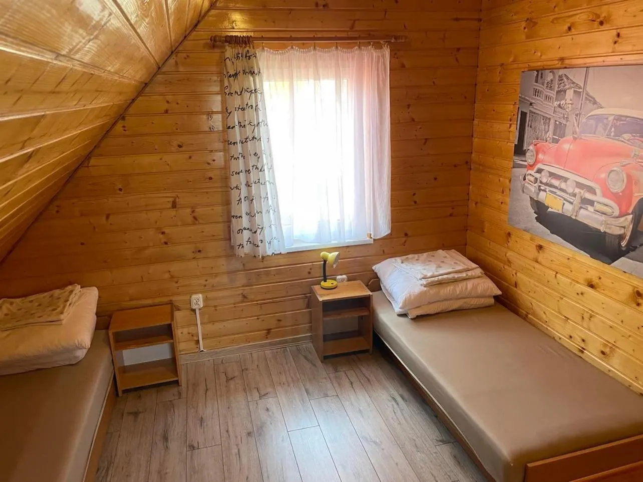 Bed in Domki letniskowe Ibiza