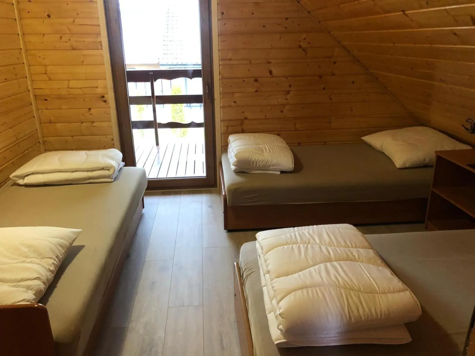 Bed in Domki letniskowe Ibiza