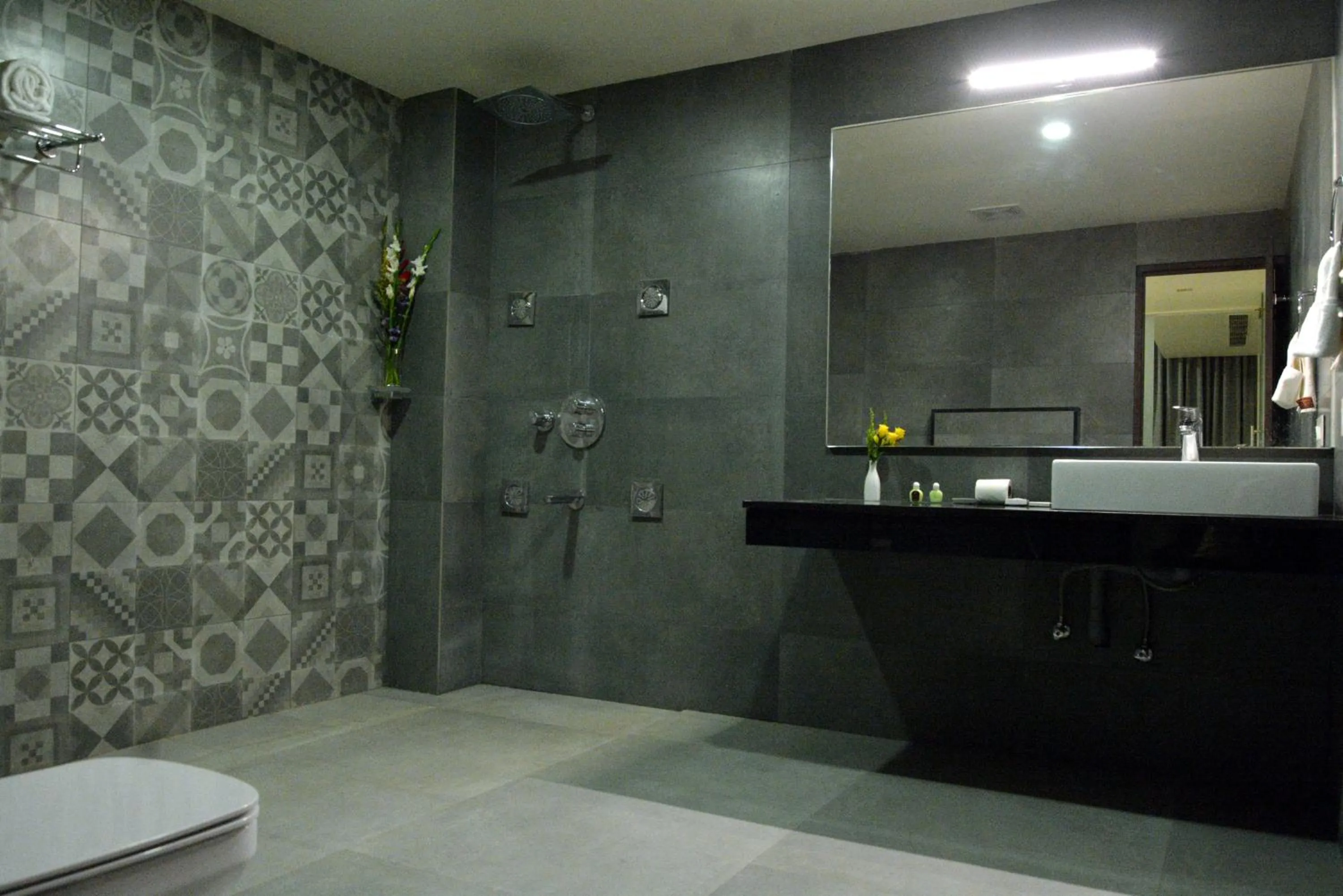 Bathroom in Hotel Sree Annamalaiyar Park