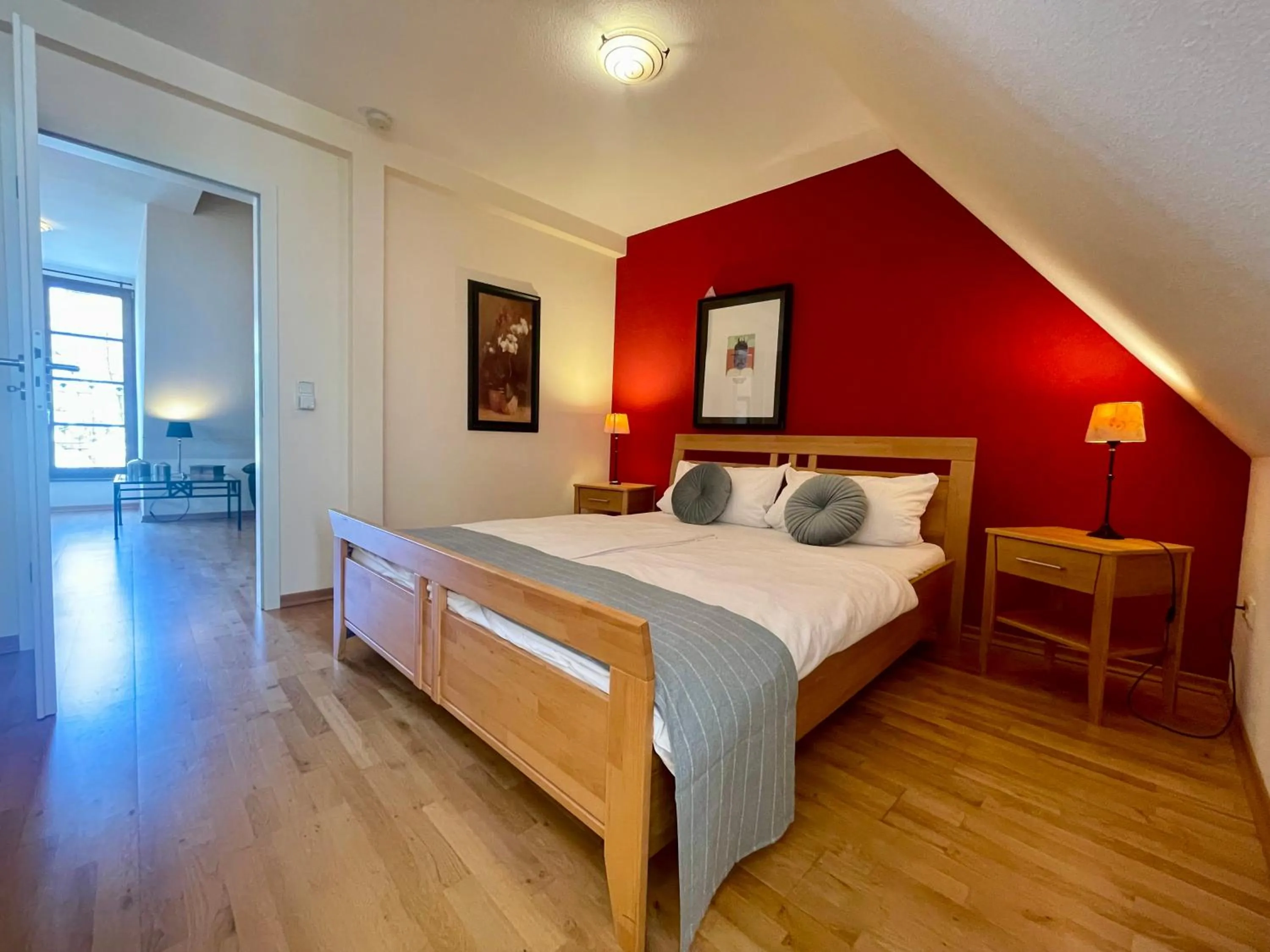 Bed in Hotel Schloss Zell