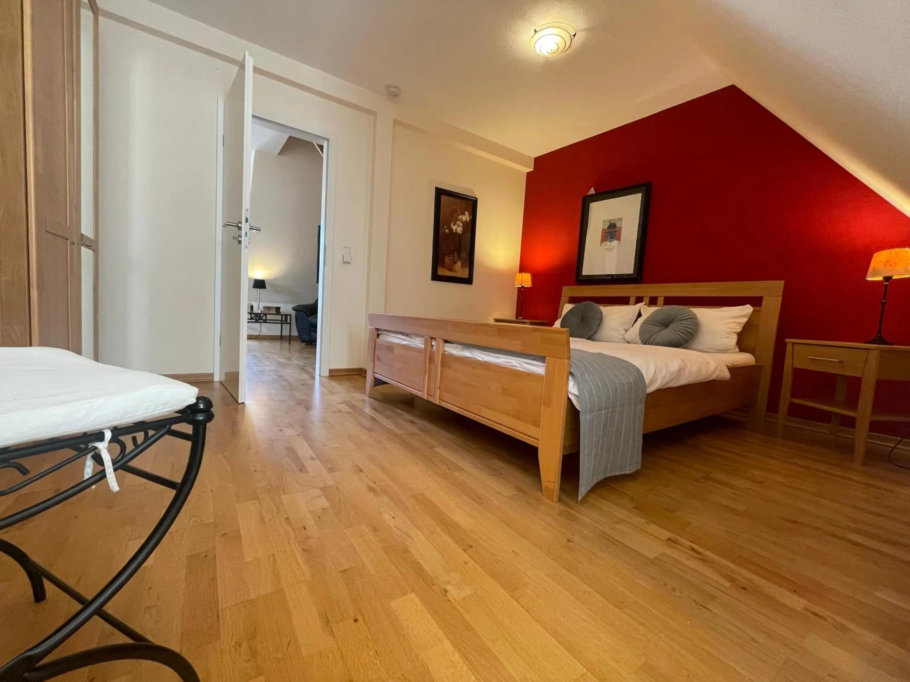 Bed in Hotel Schloss Zell