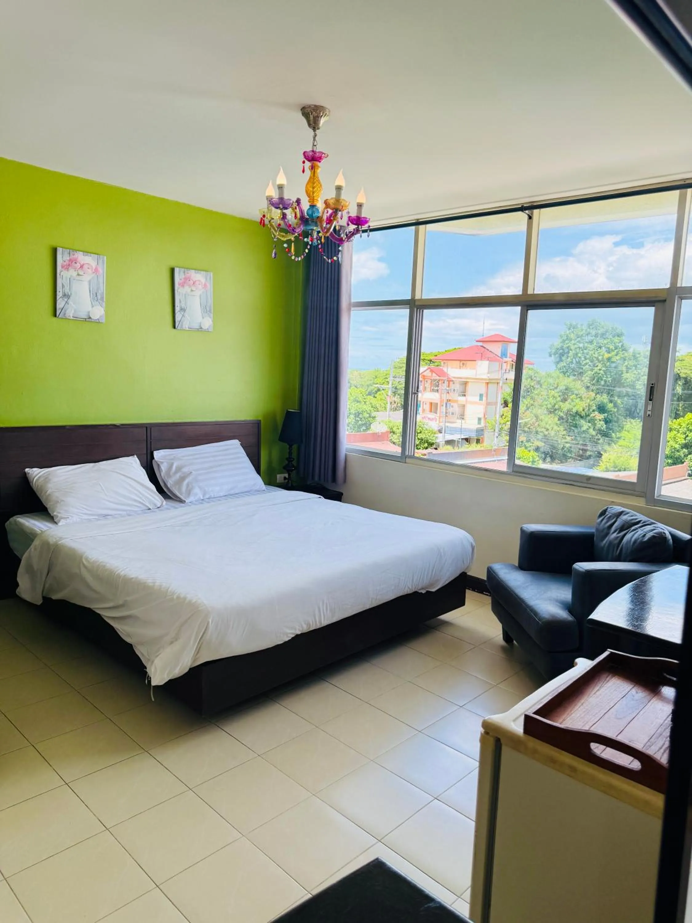 Bed in Baan Nilawan Hotel