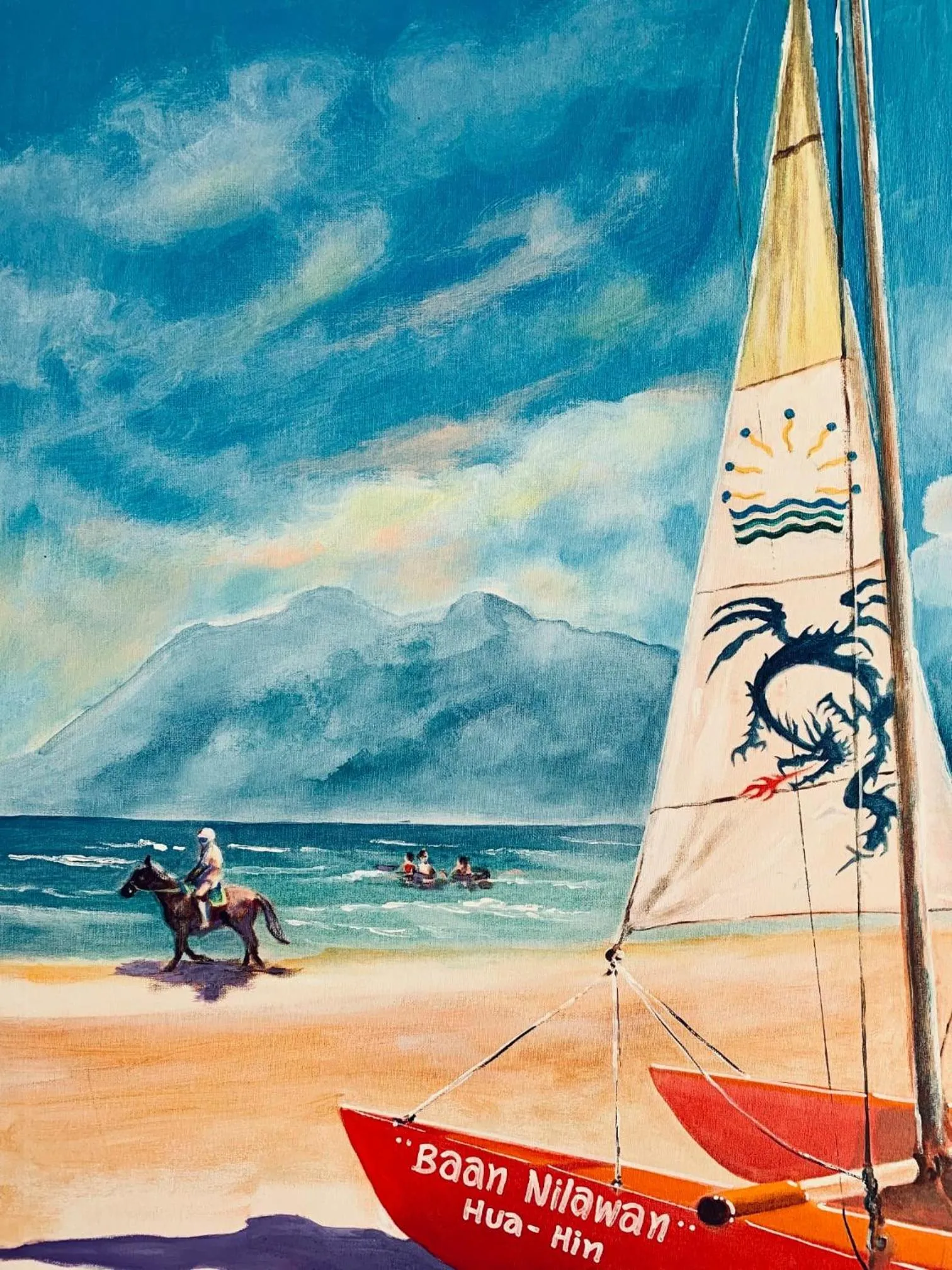 Sunrise in Baan Nilawan Hotel