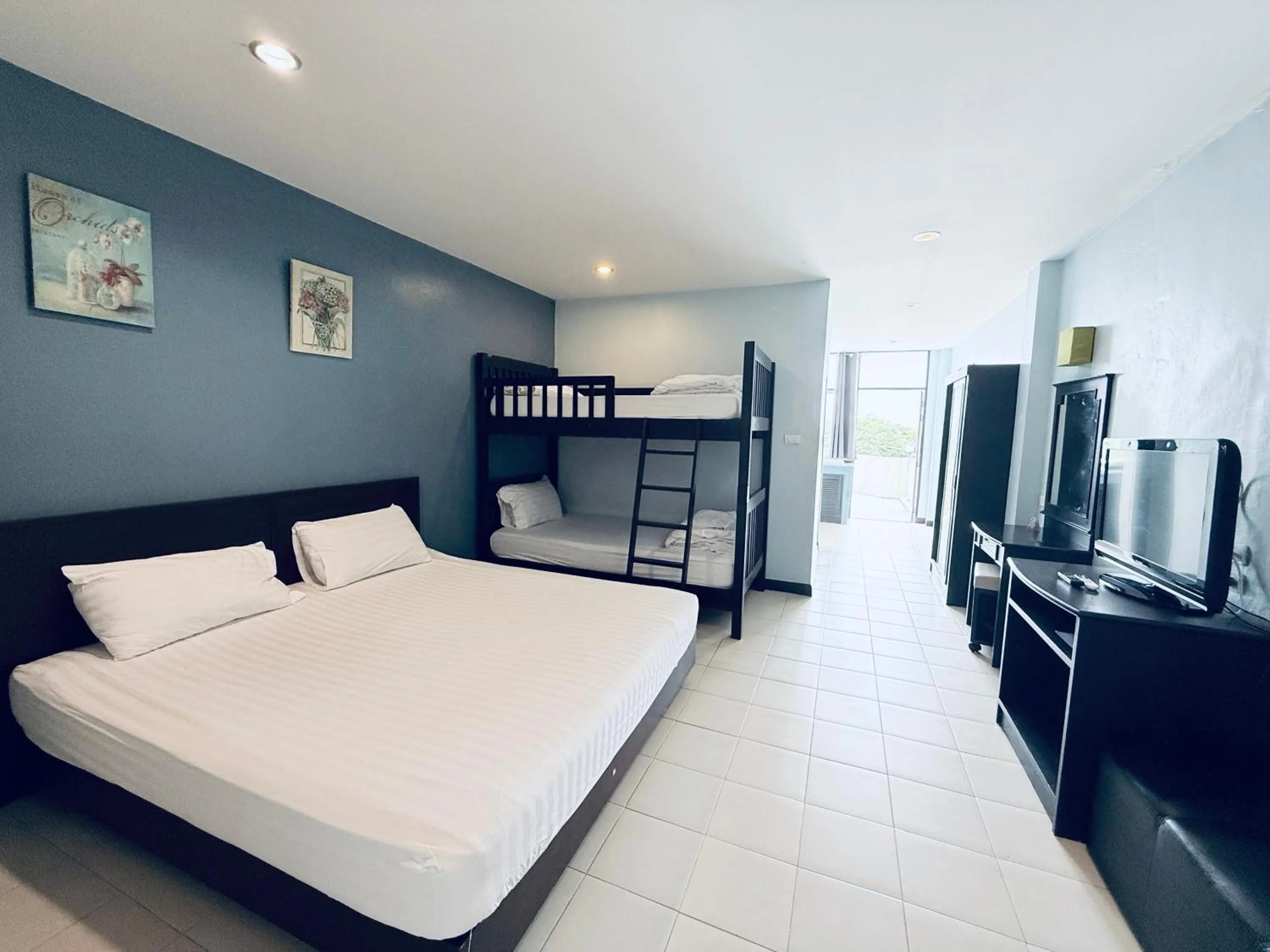 Bed in Baan Nilawan Hotel