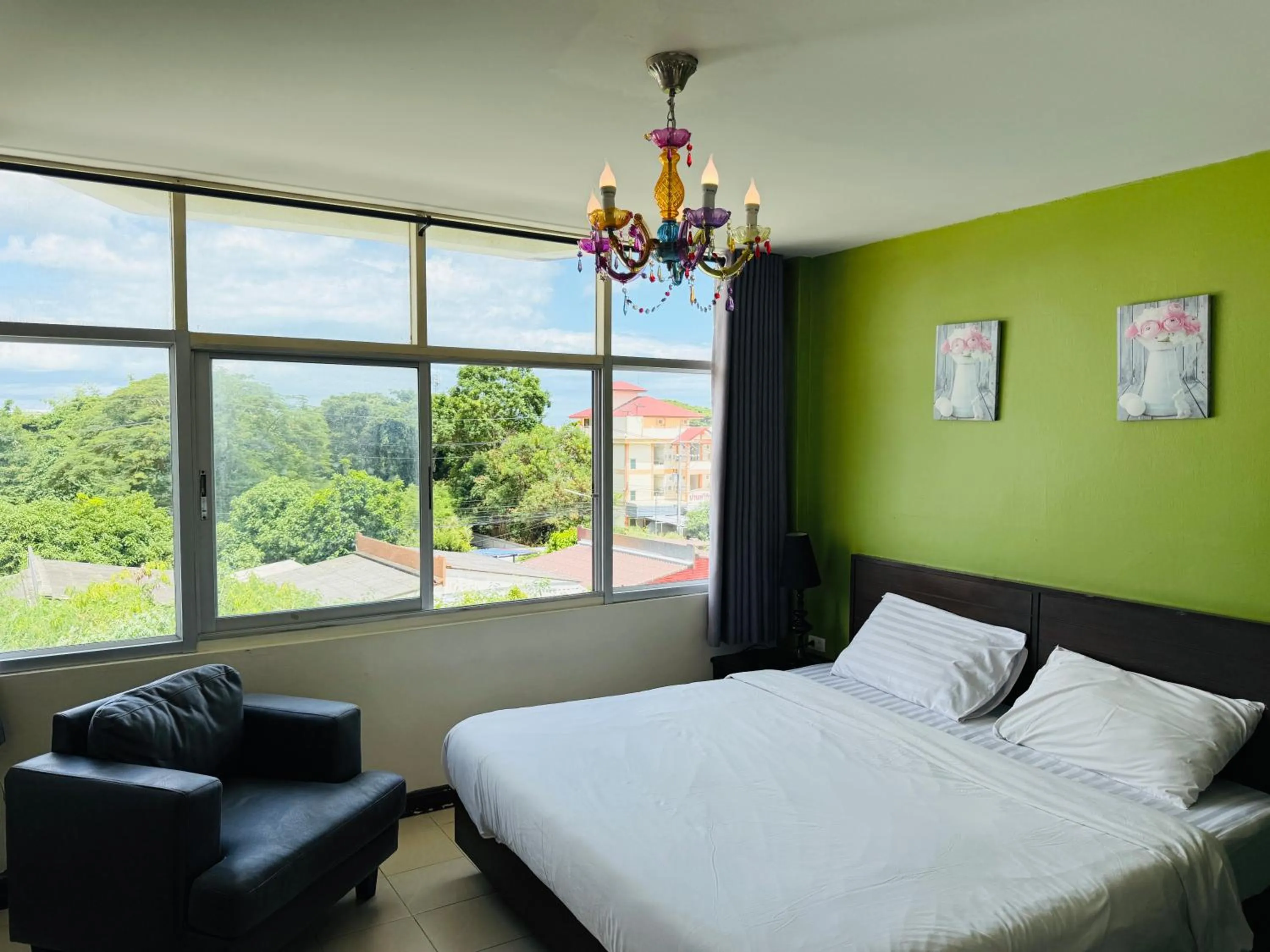 Bed in Baan Nilawan Hotel