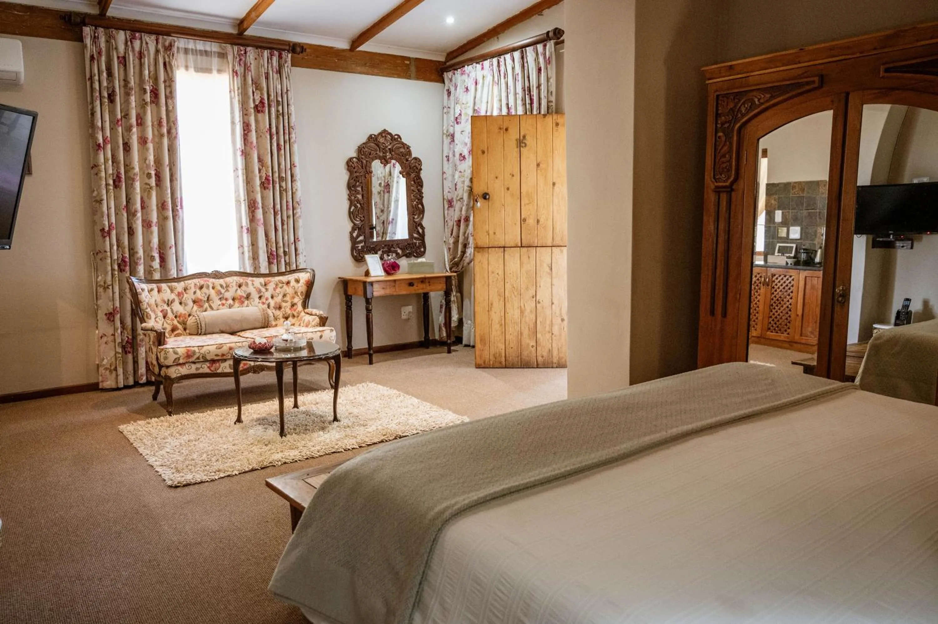 Bed in De Denne Country Guest House