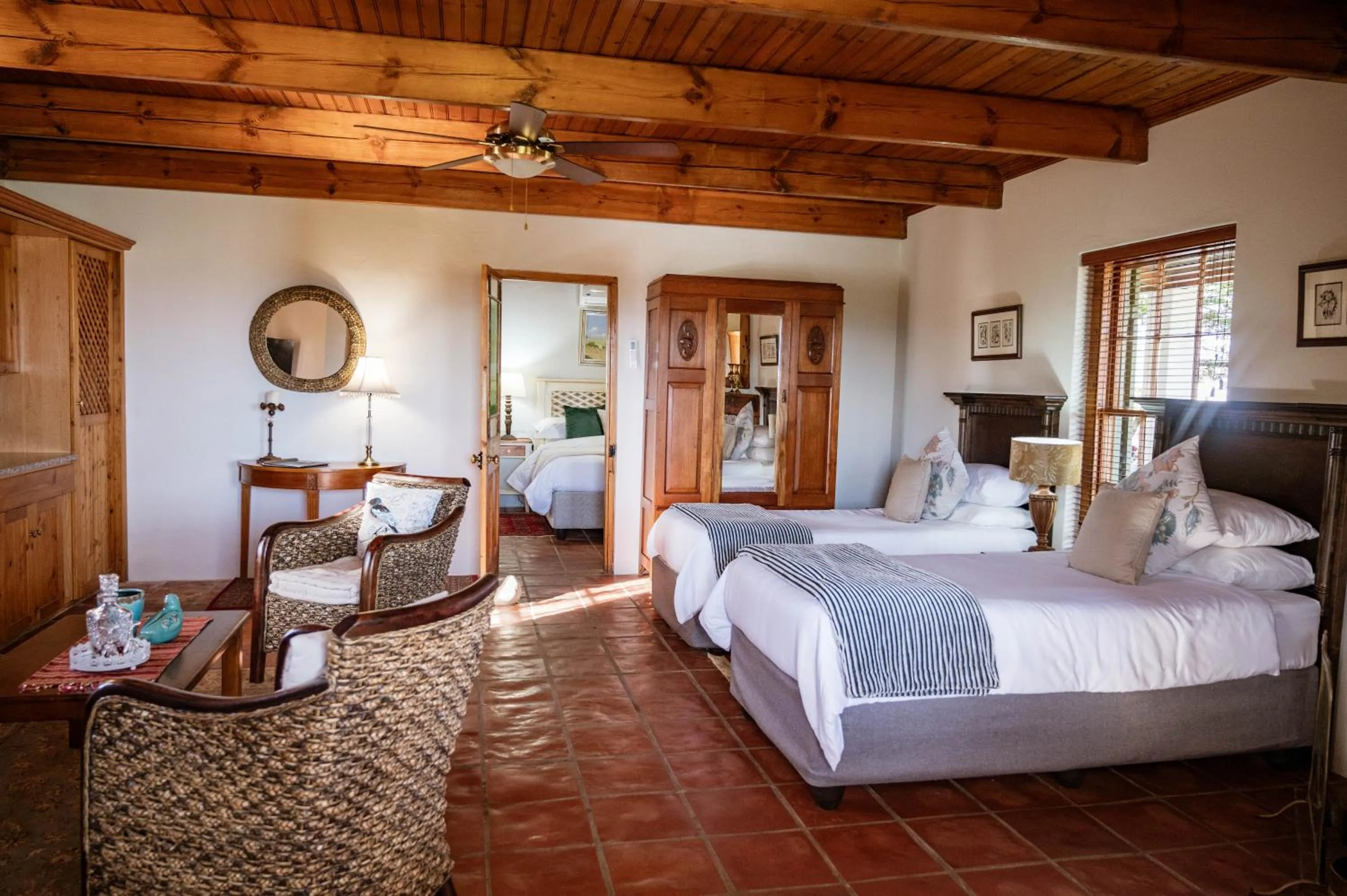 Bed in De Denne Country Guest House