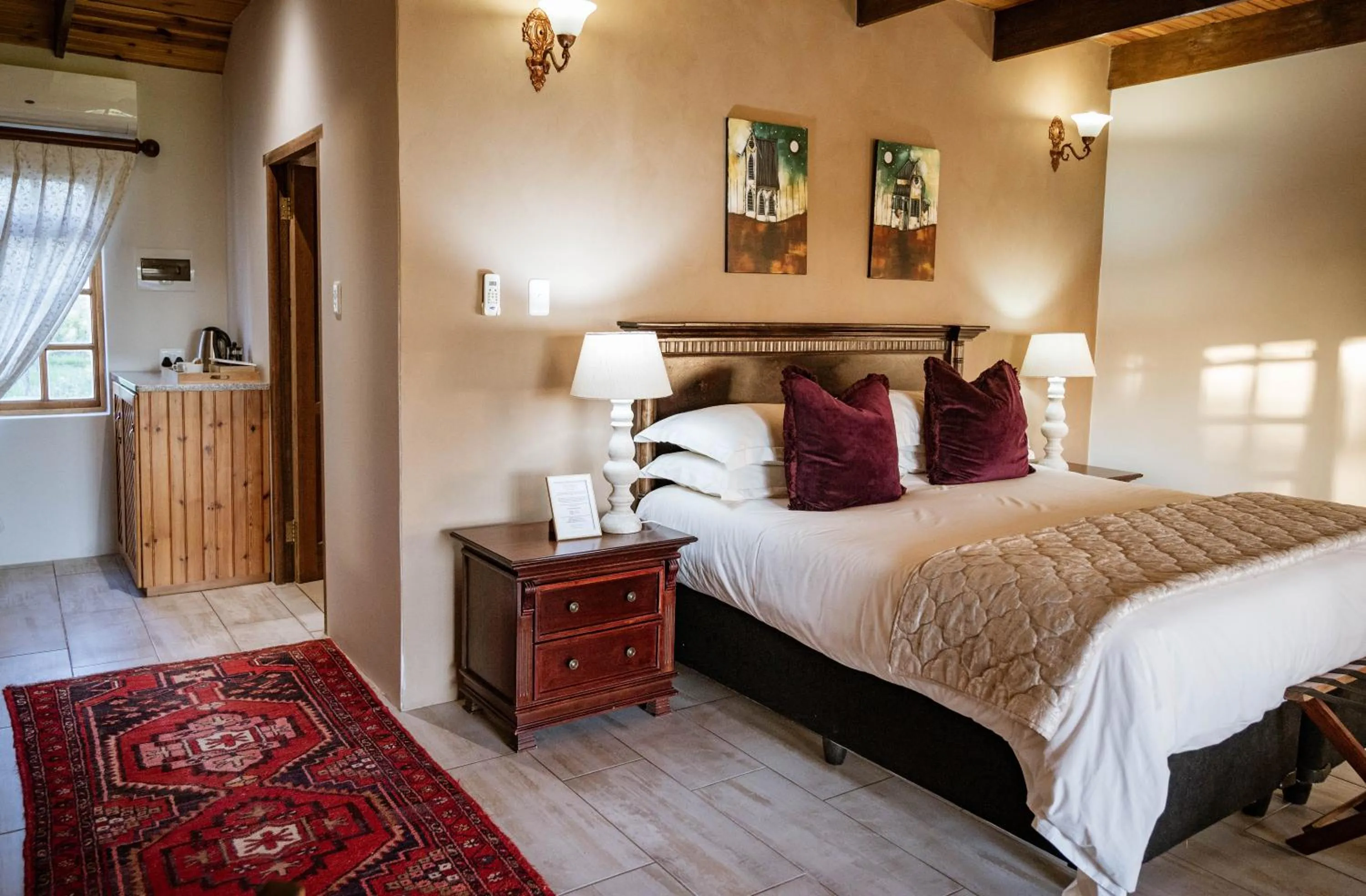 Bed in De Denne Country Guest House