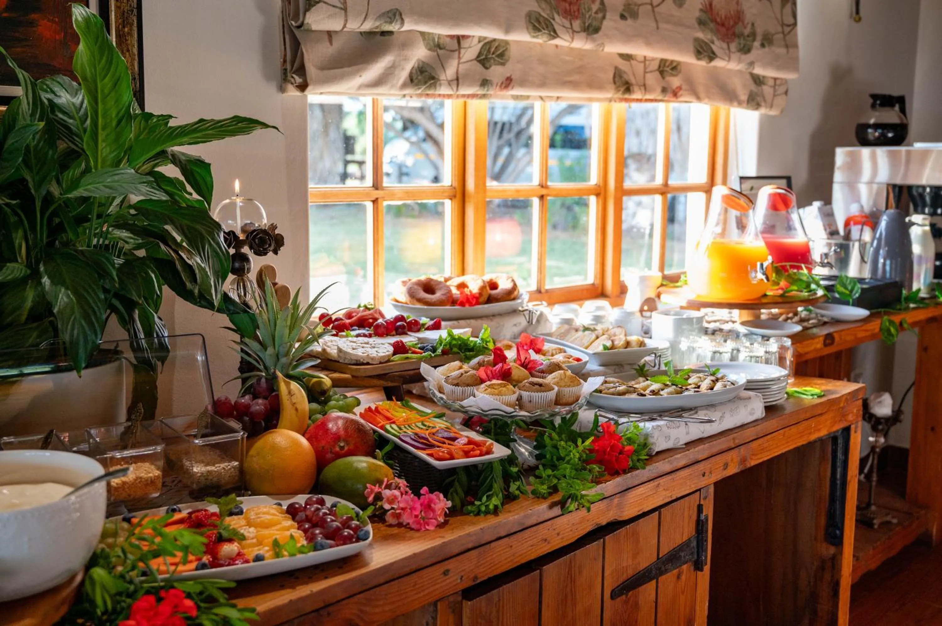 Continental breakfast in De Denne Country Guest House