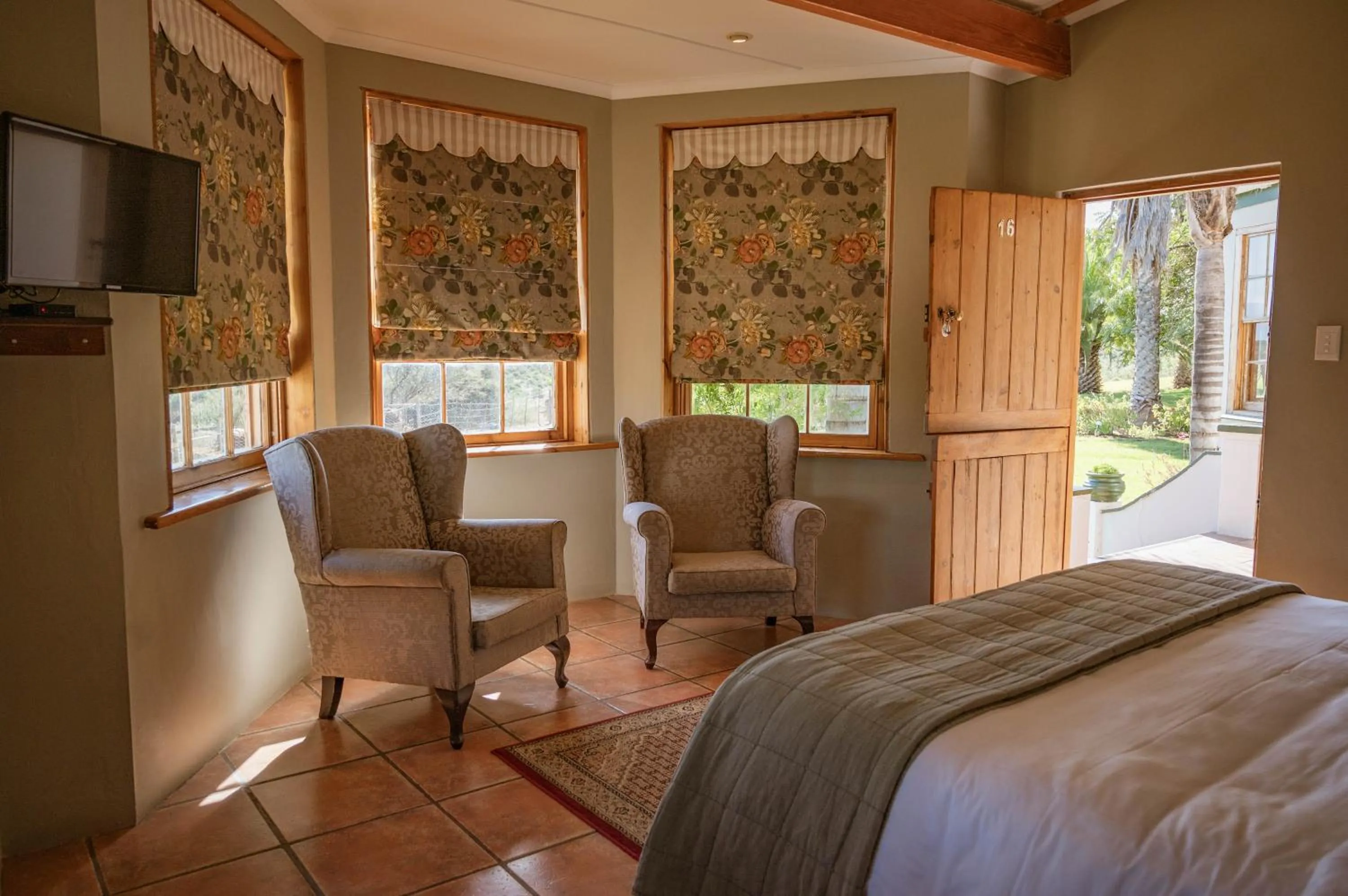 Bed in De Denne Country Guest House