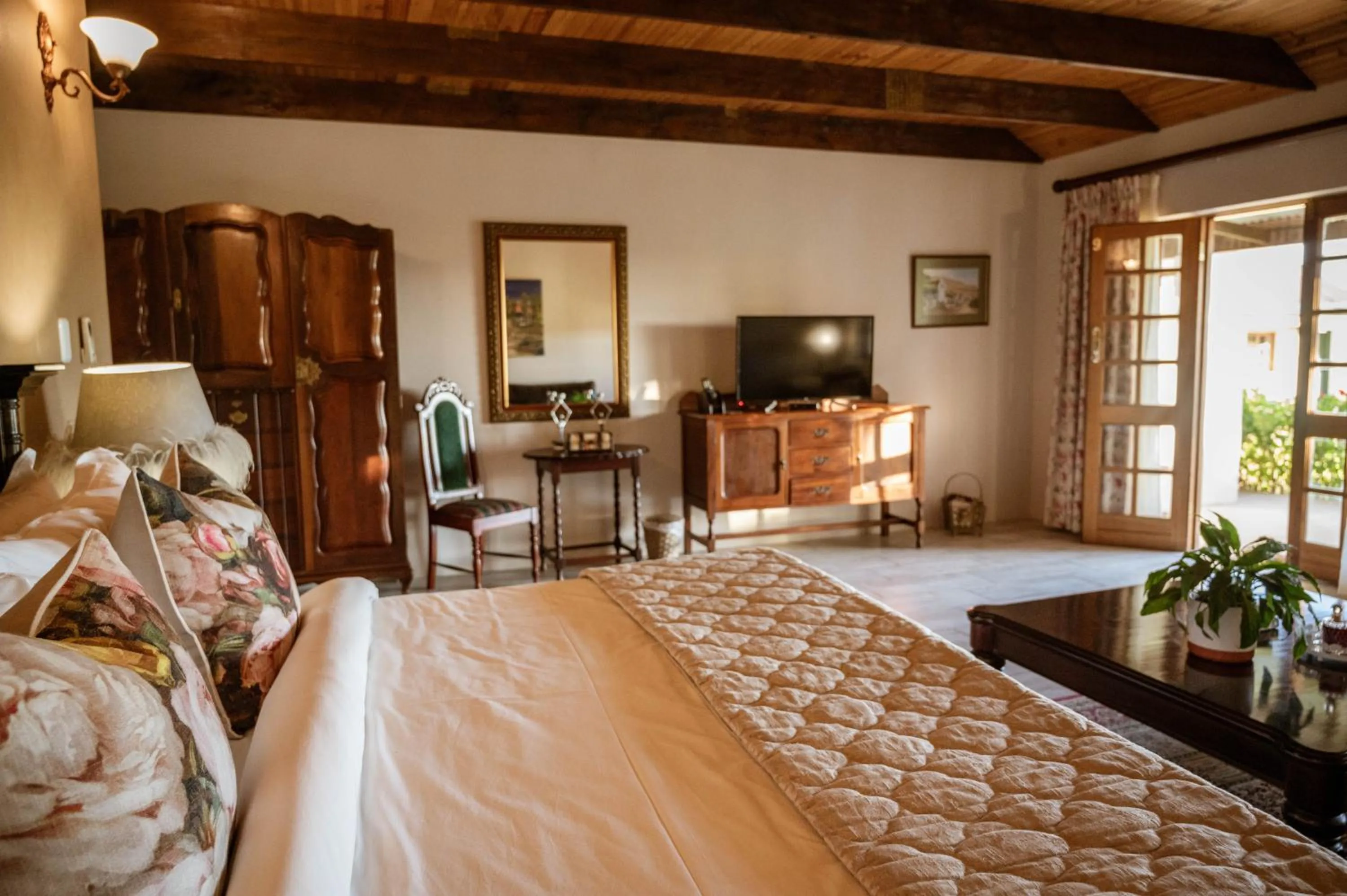 Bed in De Denne Country Guest House