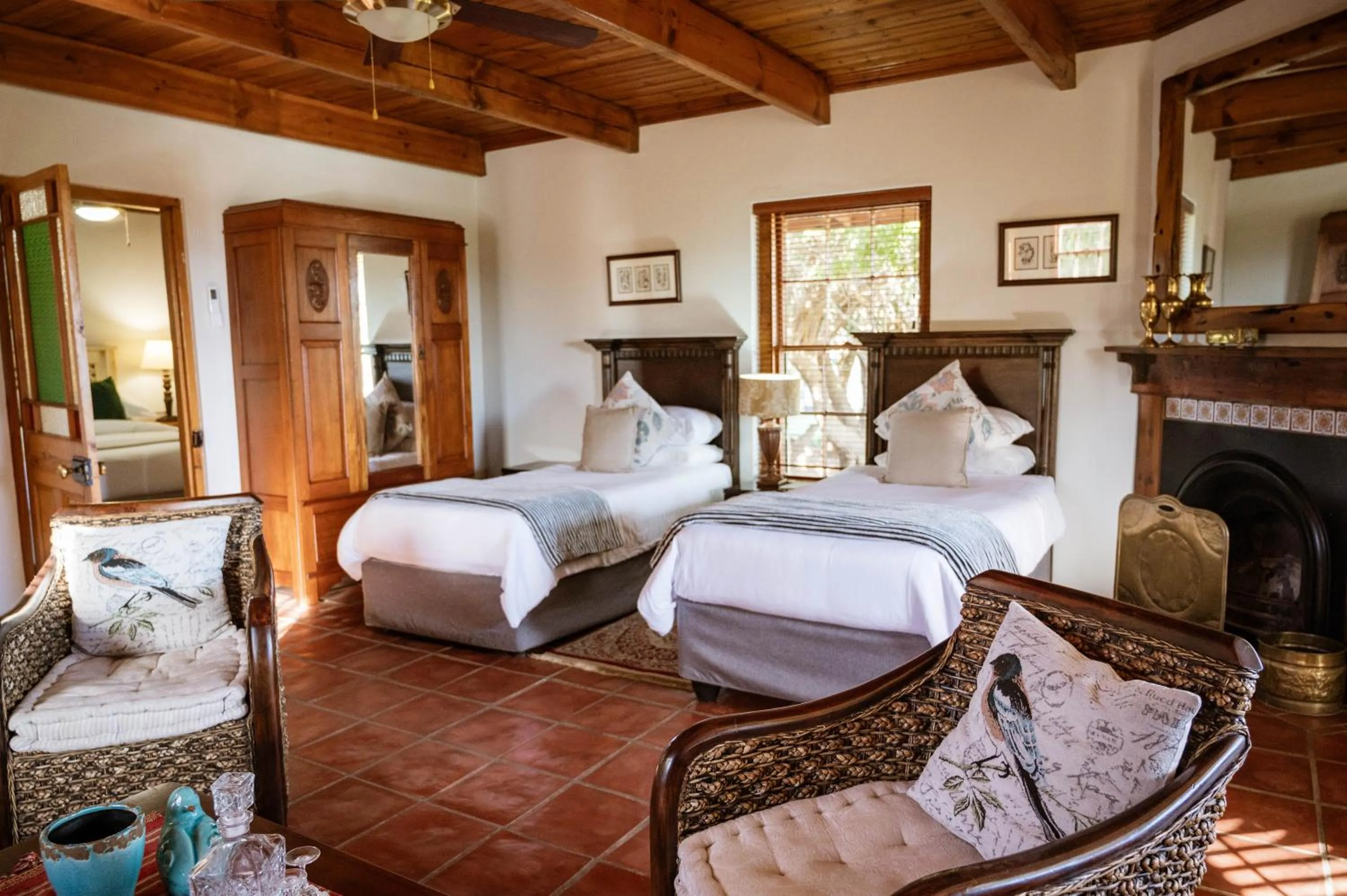 Bed in De Denne Country Guest House