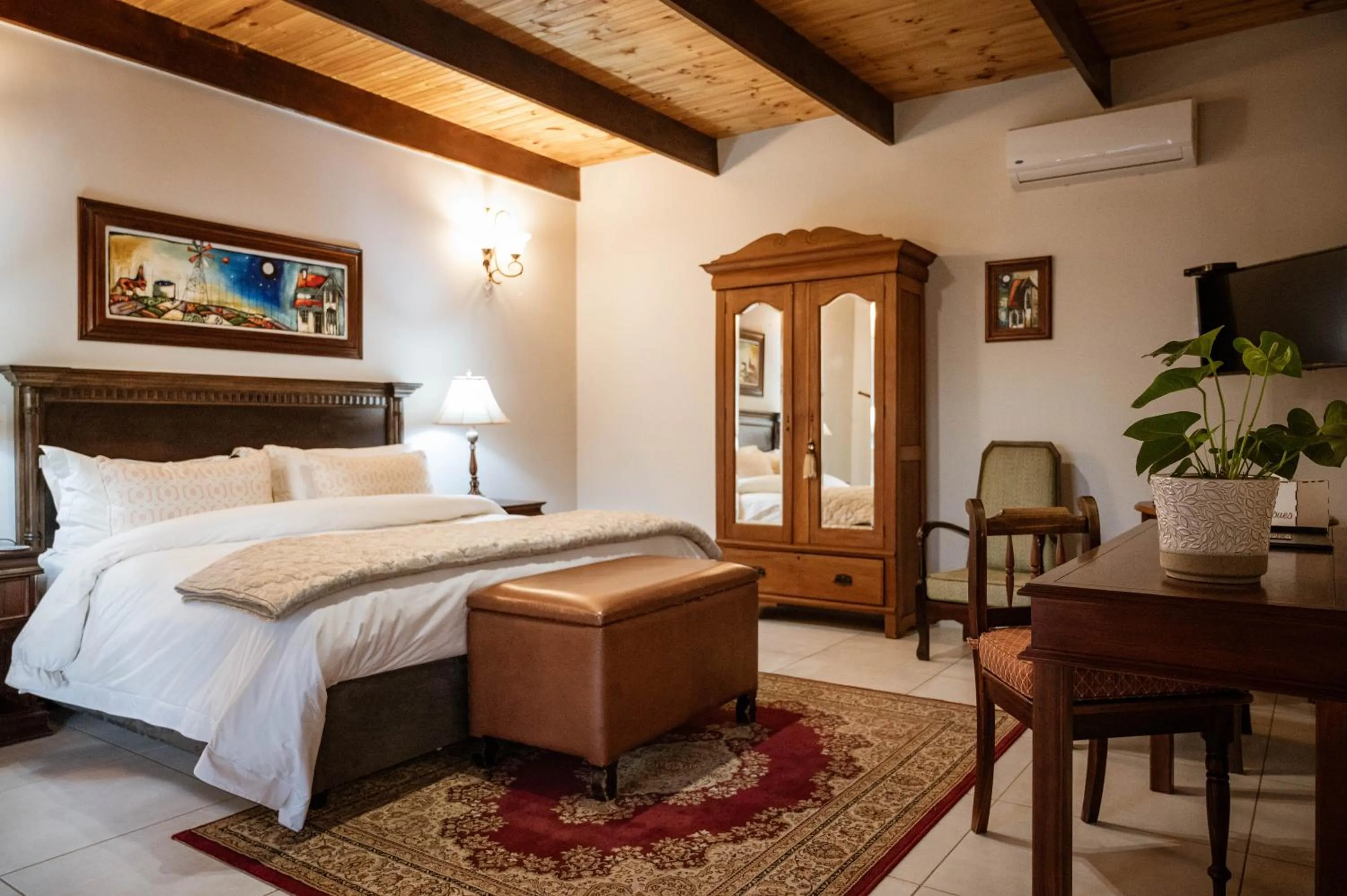 Bed in De Denne Country Guest House