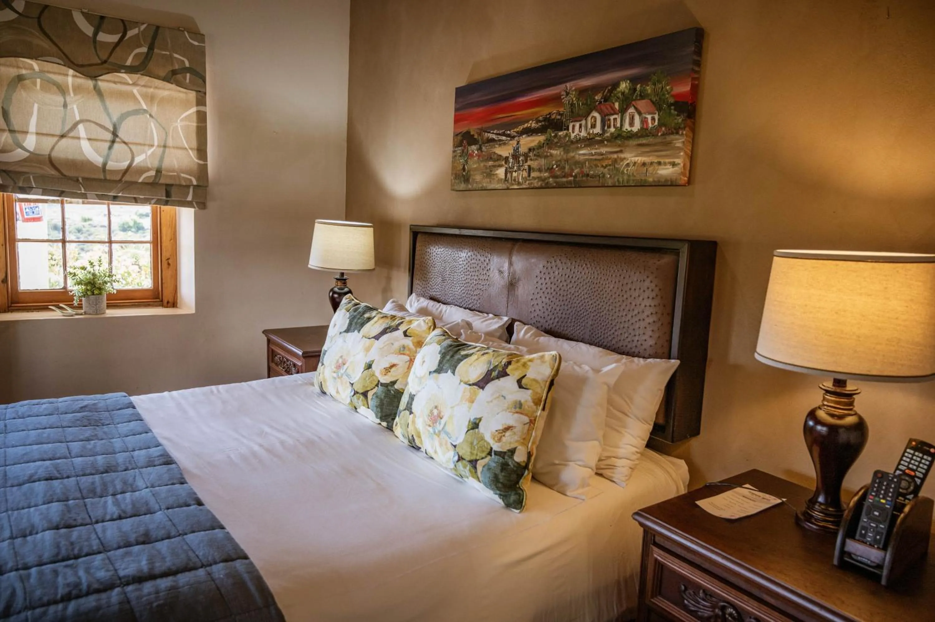 Bed in De Denne Country Guest House