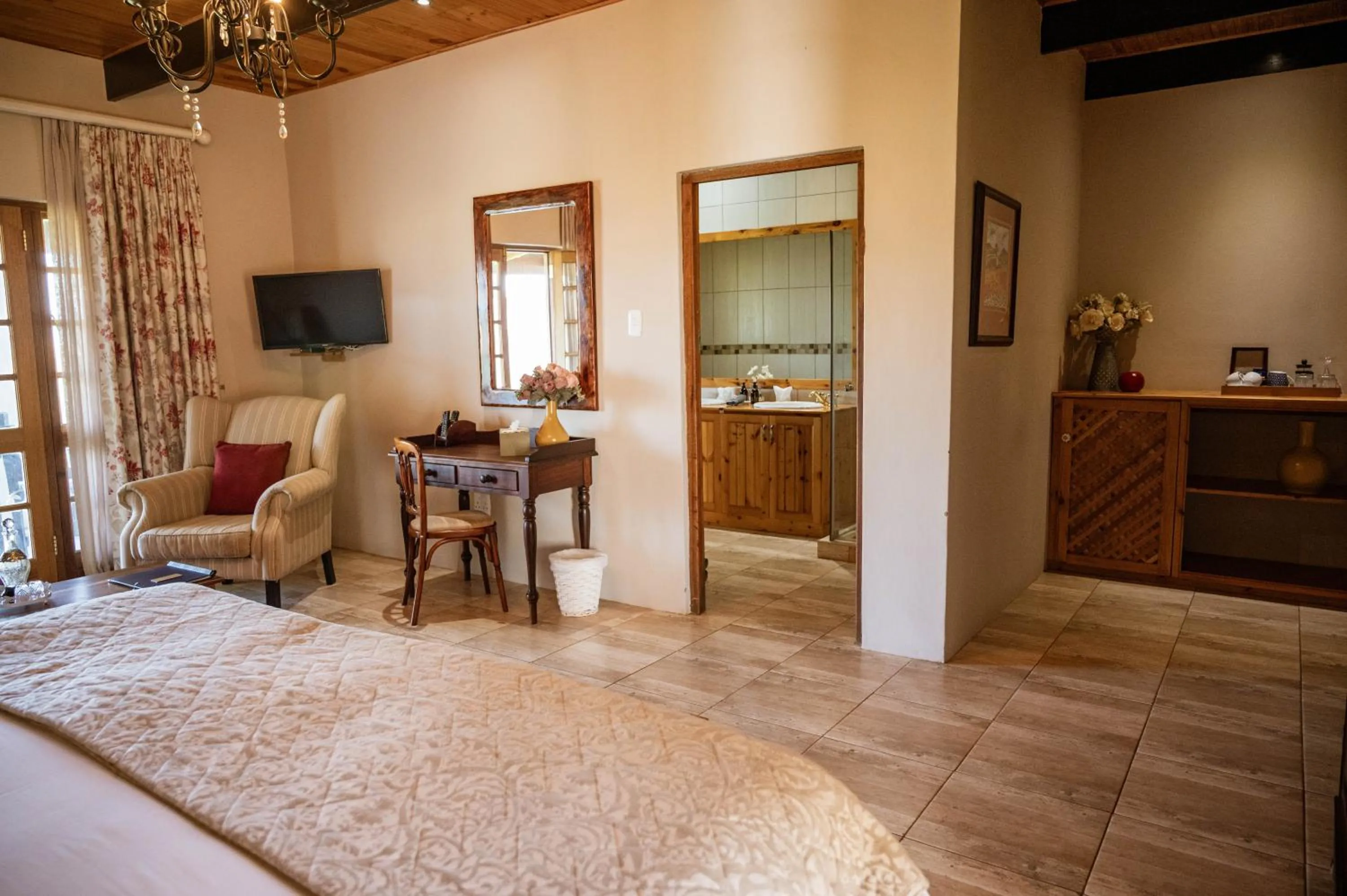 Bed in De Denne Country Guest House