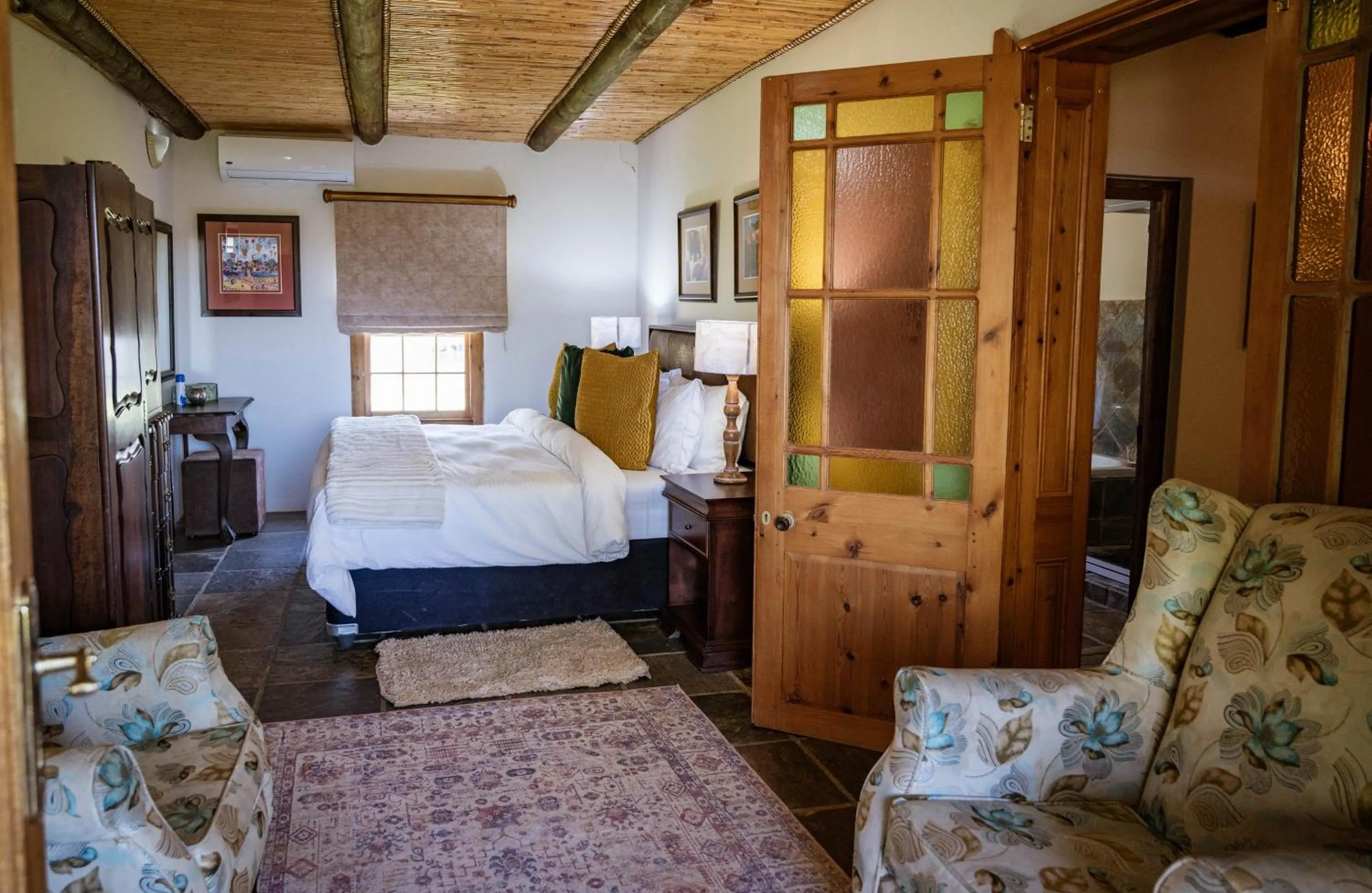 Bed in De Denne Country Guest House