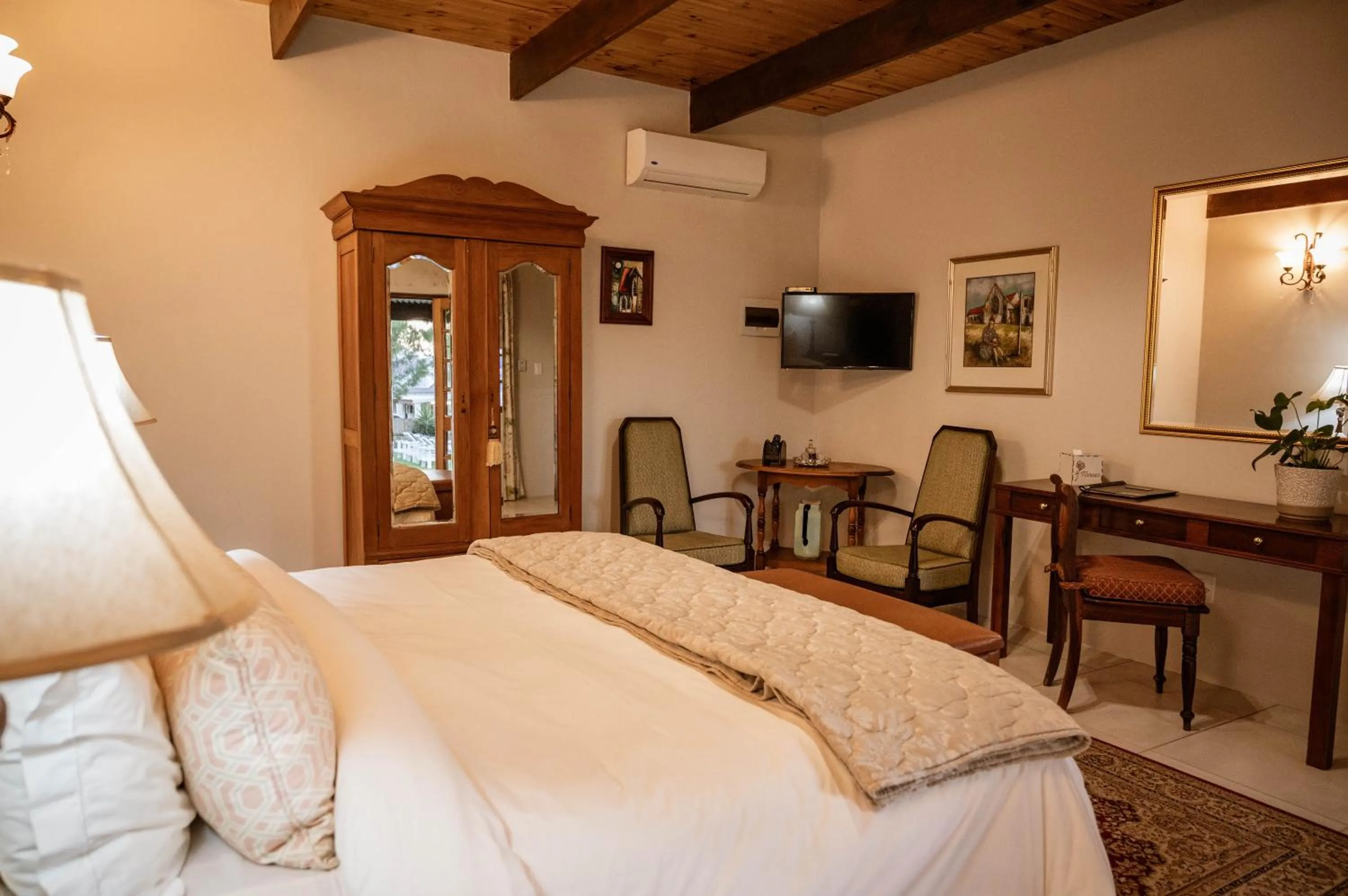 Bed in De Denne Country Guest House