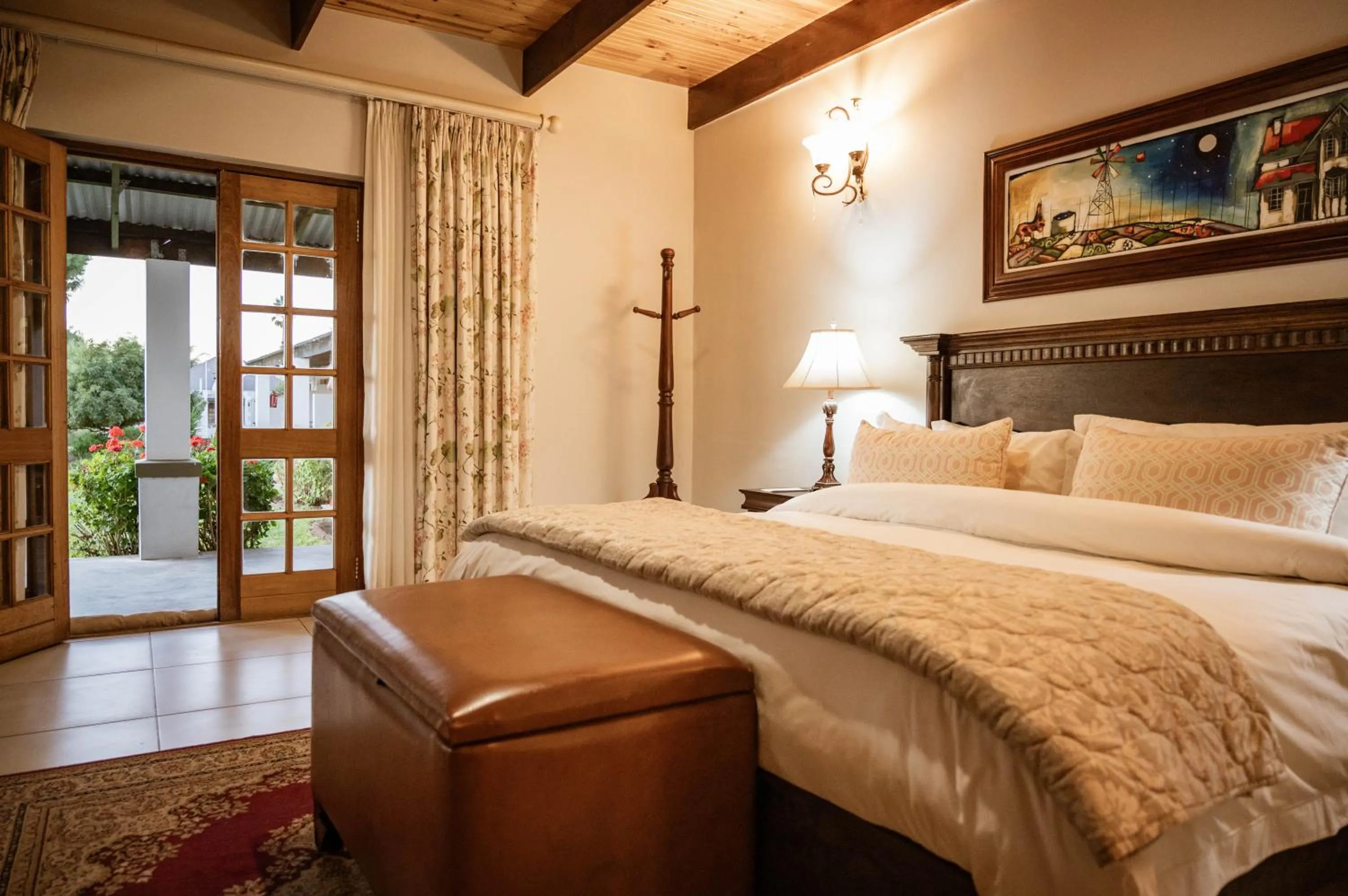 Bed in De Denne Country Guest House