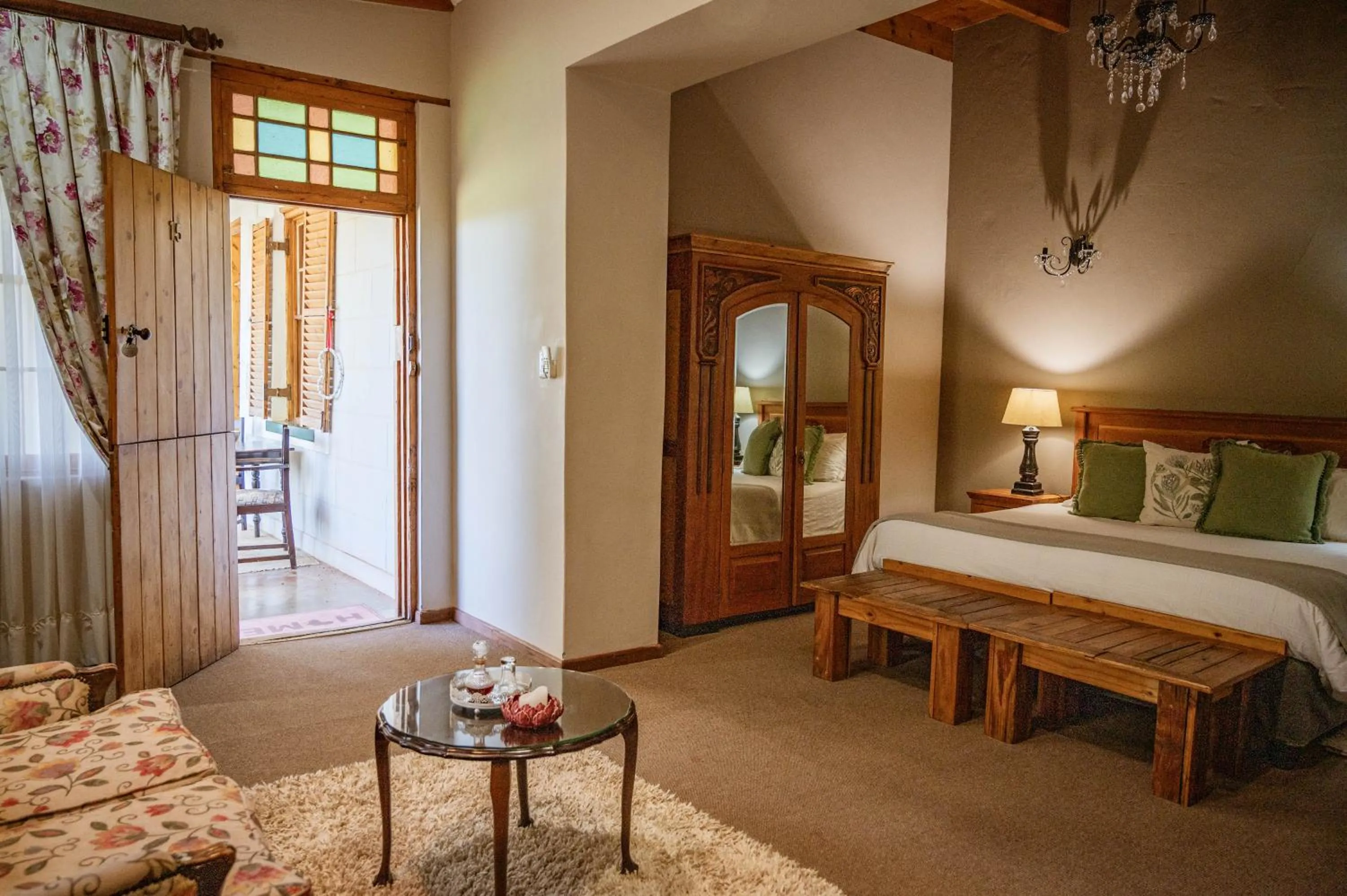 Bed in De Denne Country Guest House